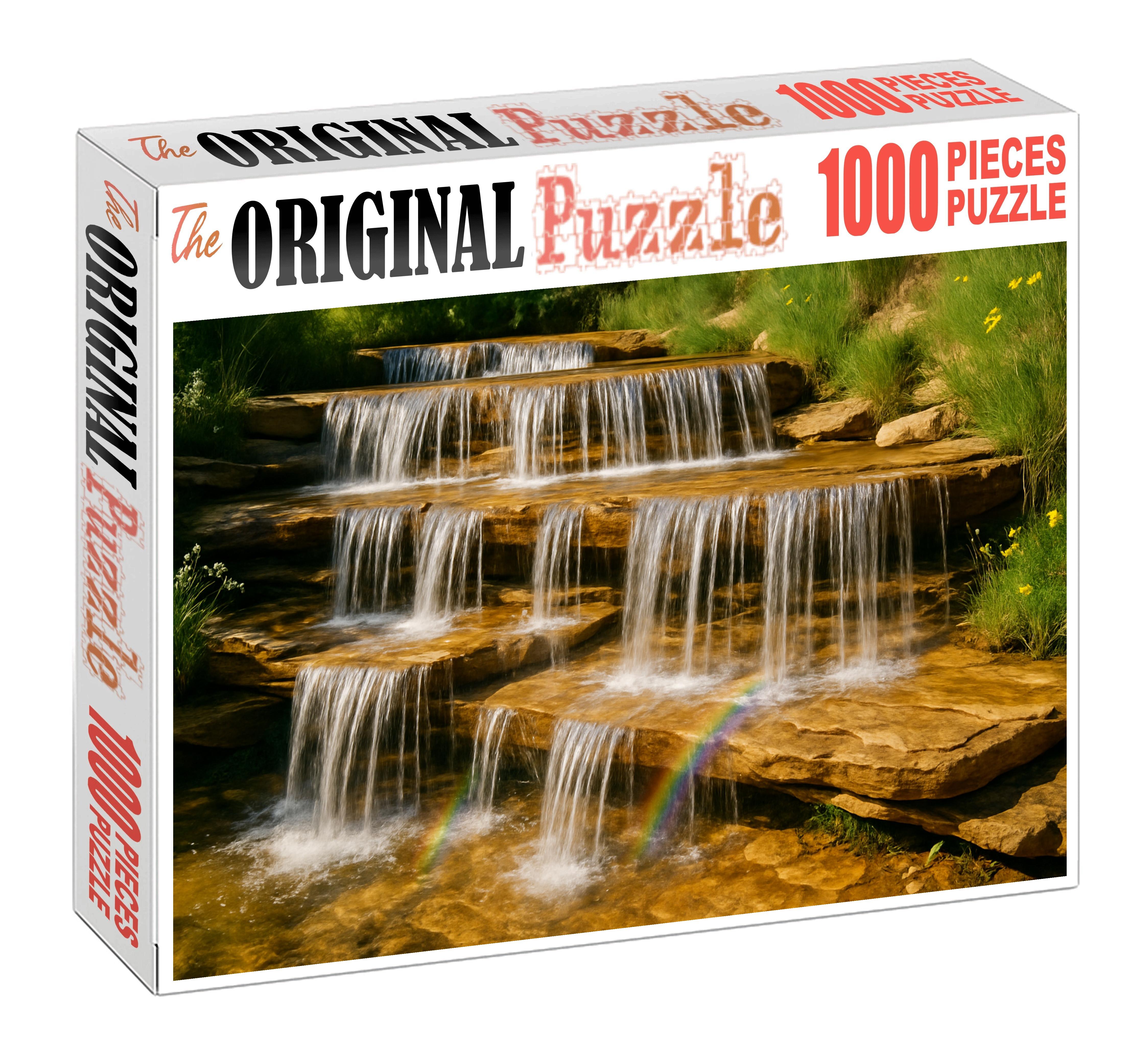 Glass Ribbon Steps Puzzle Collection