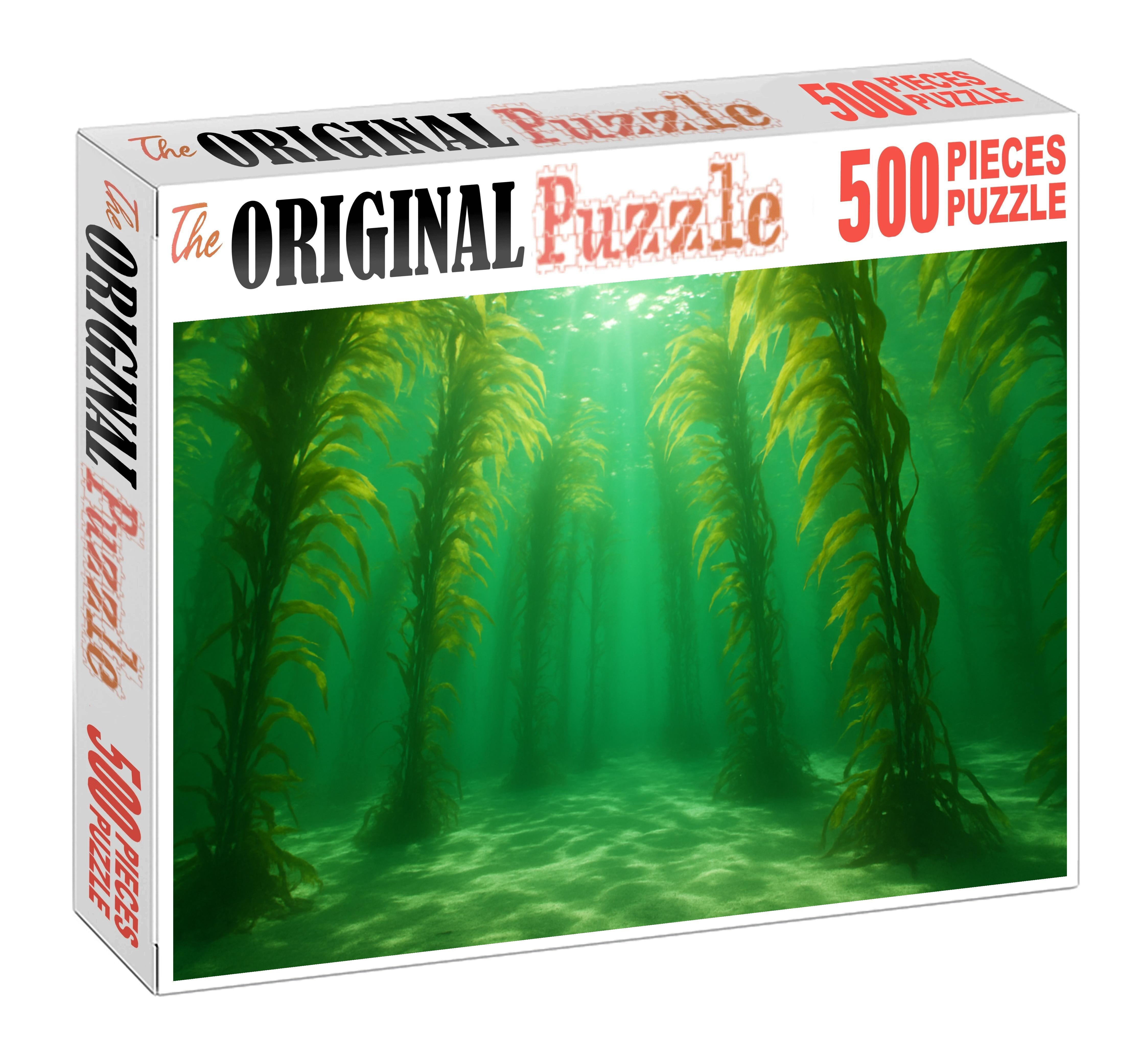 Sapphire Kelp Forest Canopy 1000 Piece Puzzle