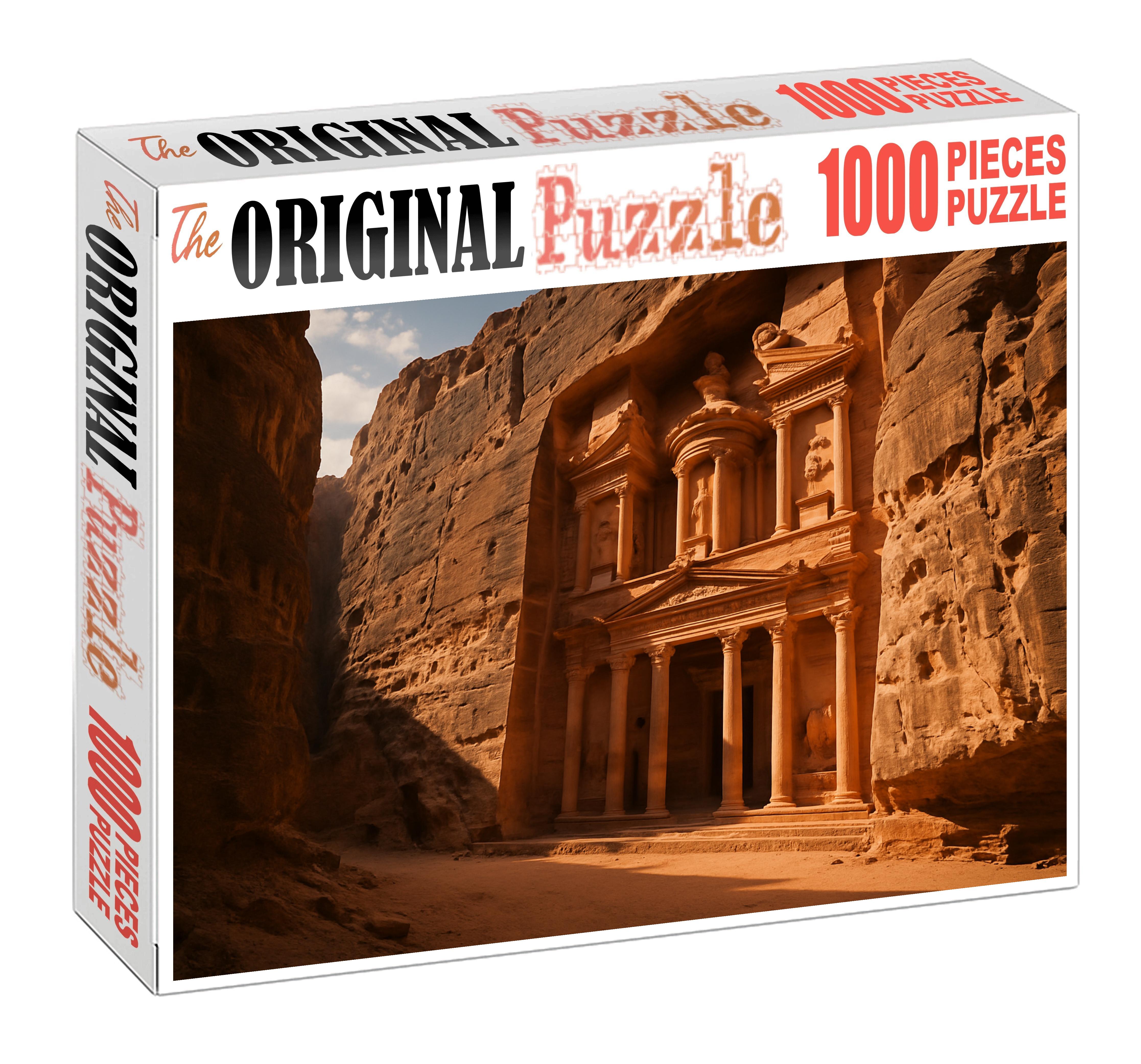 Petra Maan Jordan  Recognized By 6955 Worldwide As The Rose-red Ancient City Puzzle Challenge