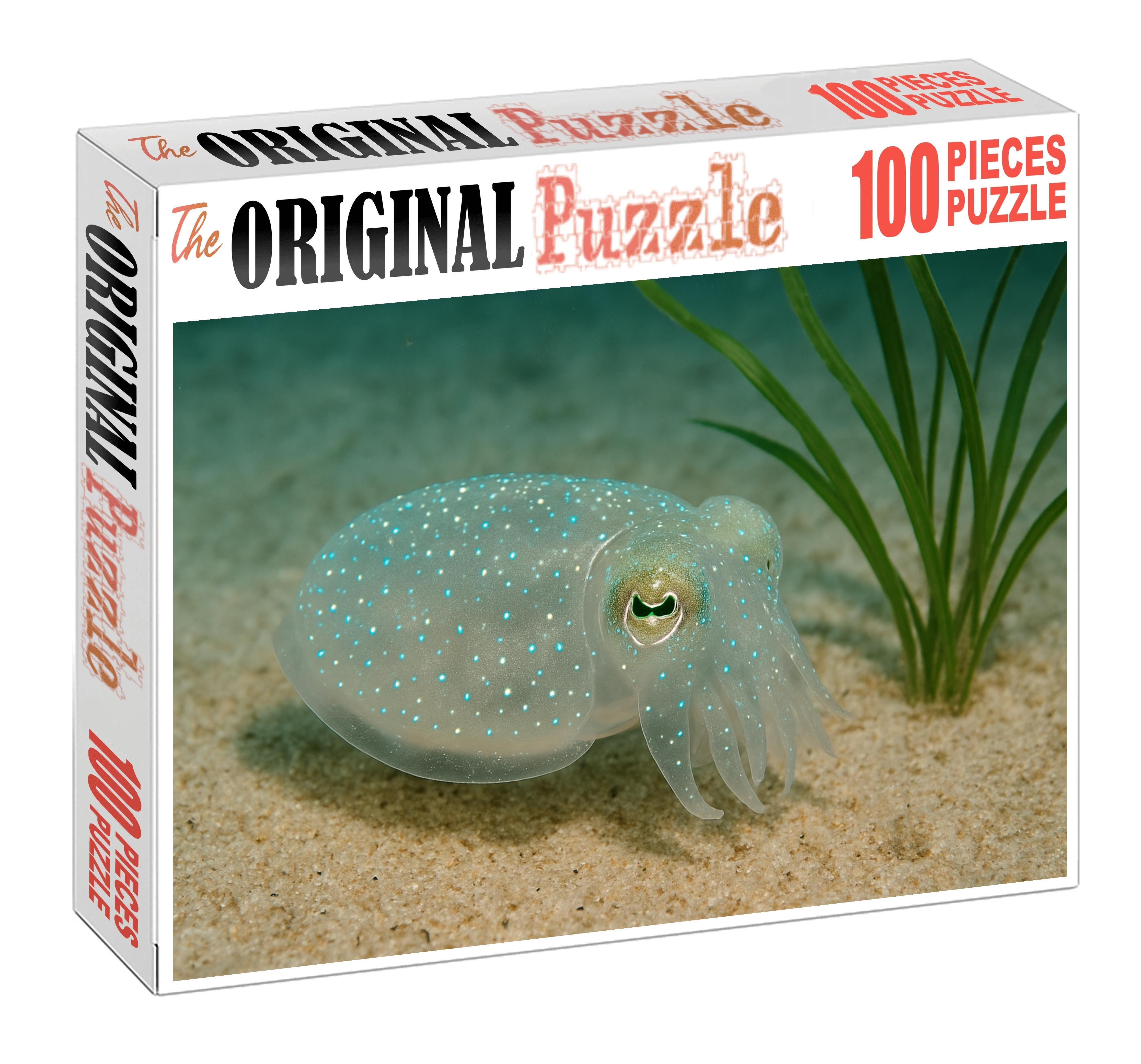 Glass-spotted Cuttlefish Translucent Hunter With Reactive Color Display Puzzle Collection