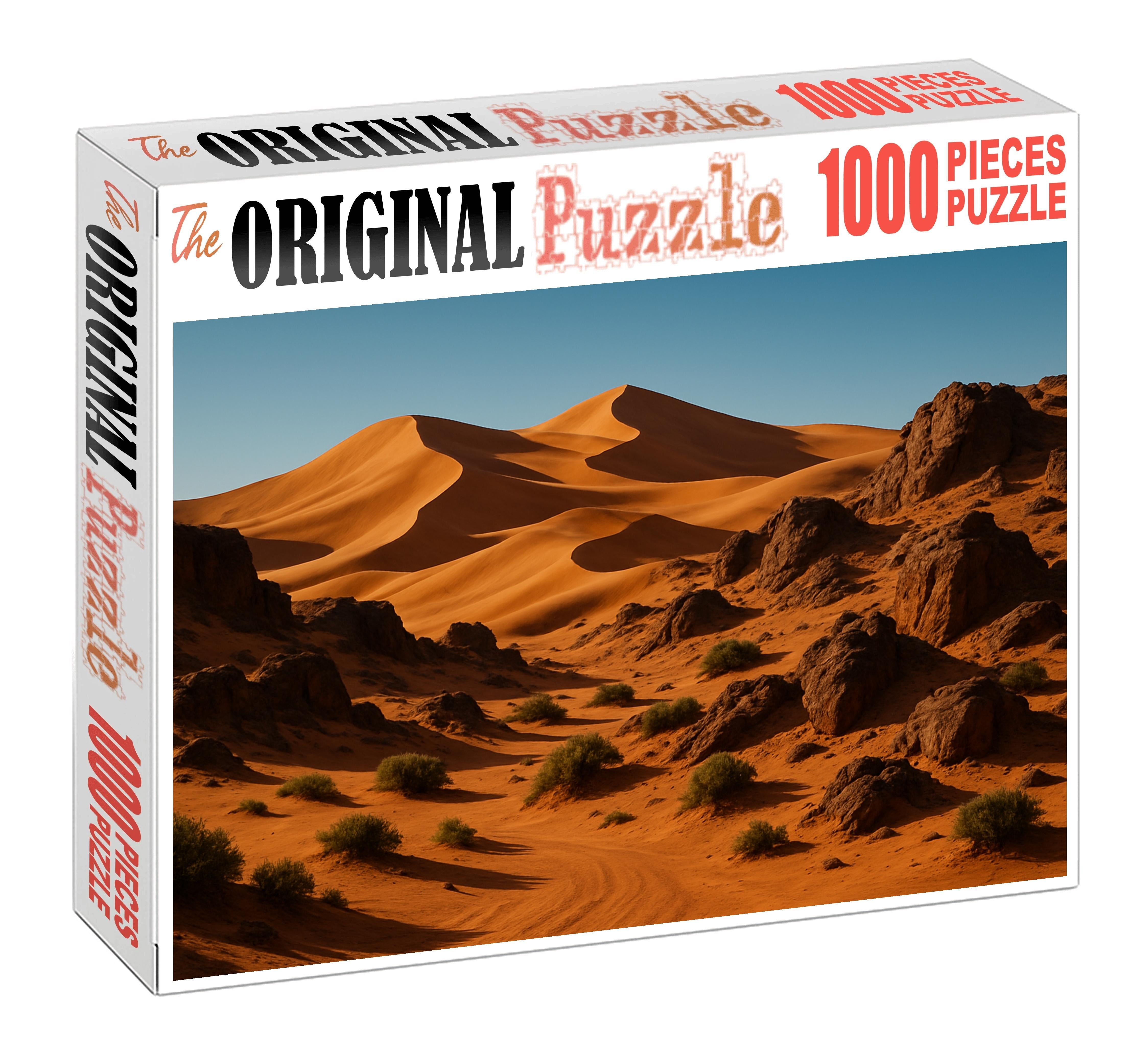 Amber Desert Expanse Puzzle For Kids