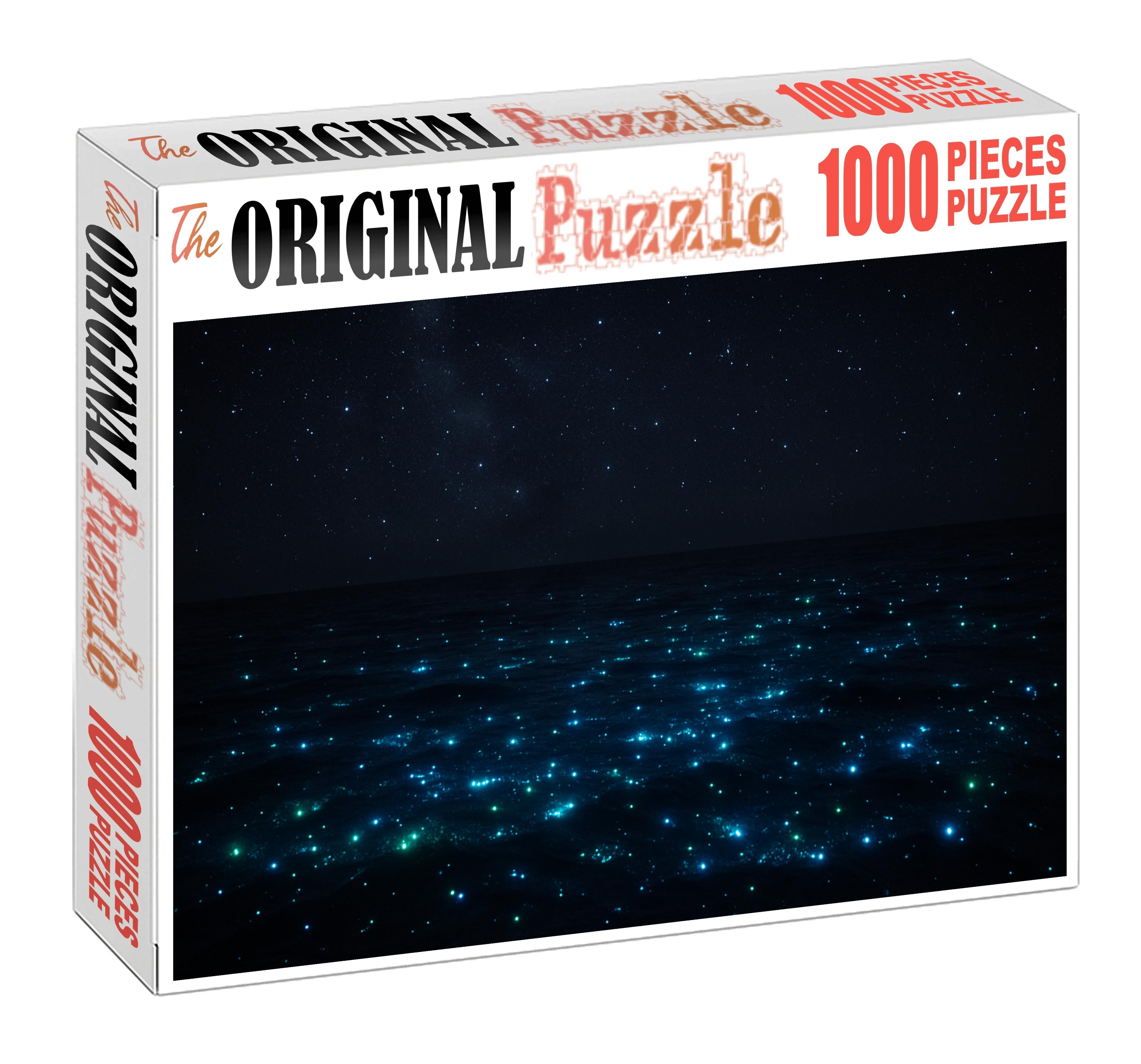 Celestial Bioluminescent Drift 500 Piece Puzzle