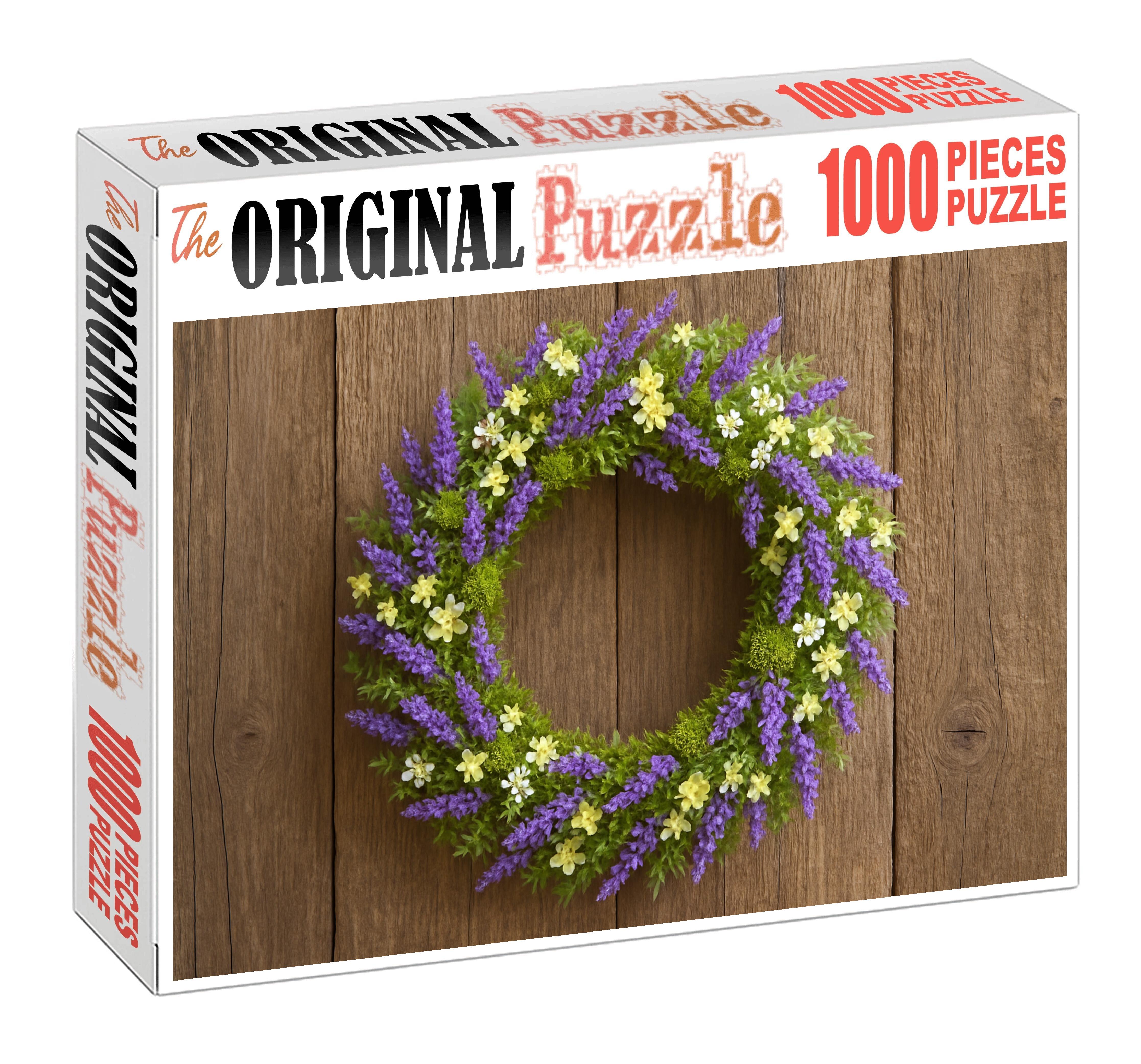Wildwood Picnic Wreath 200 Piece Puzzle