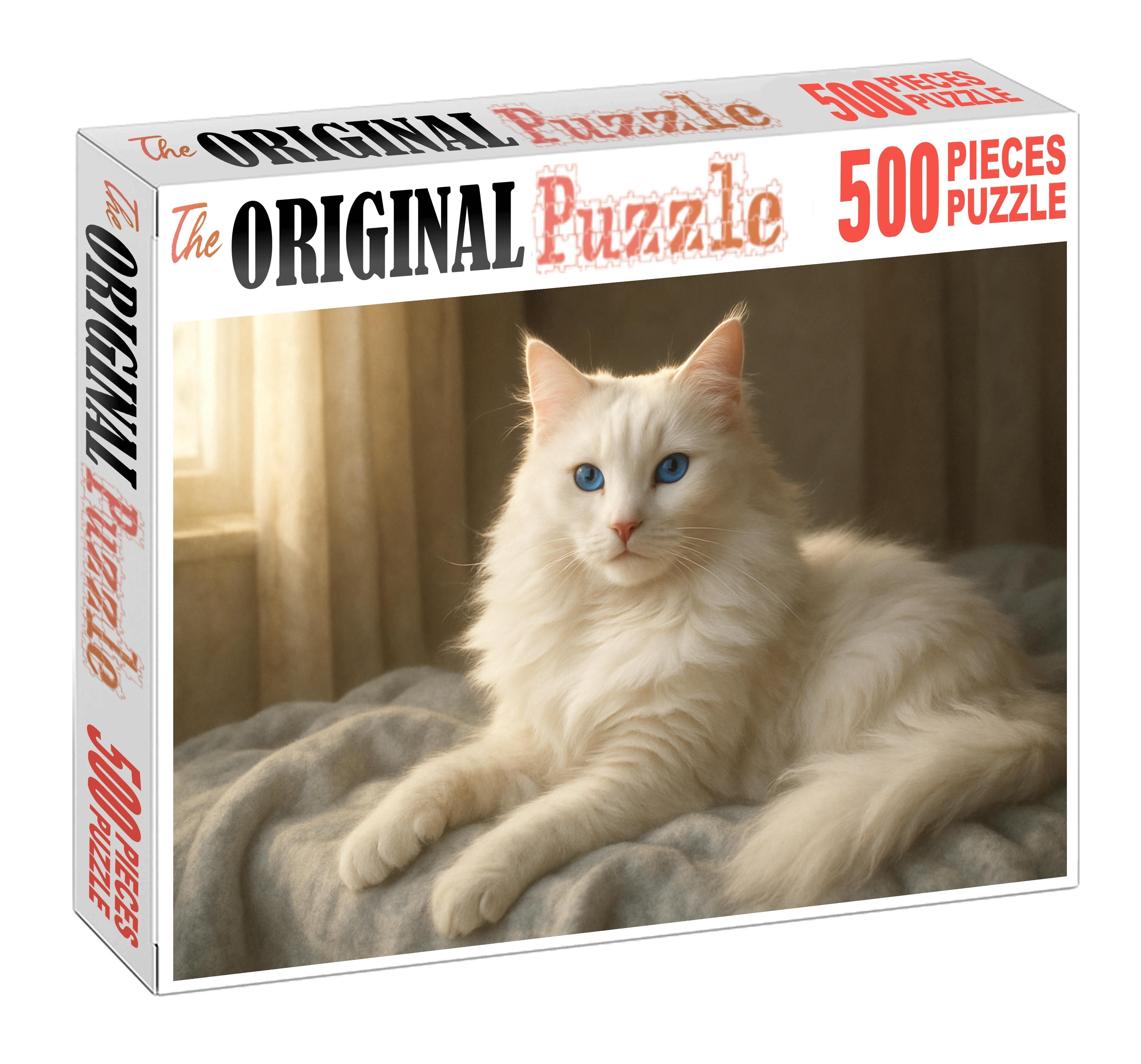 Ivory Mist Longhair Puzzle Collection