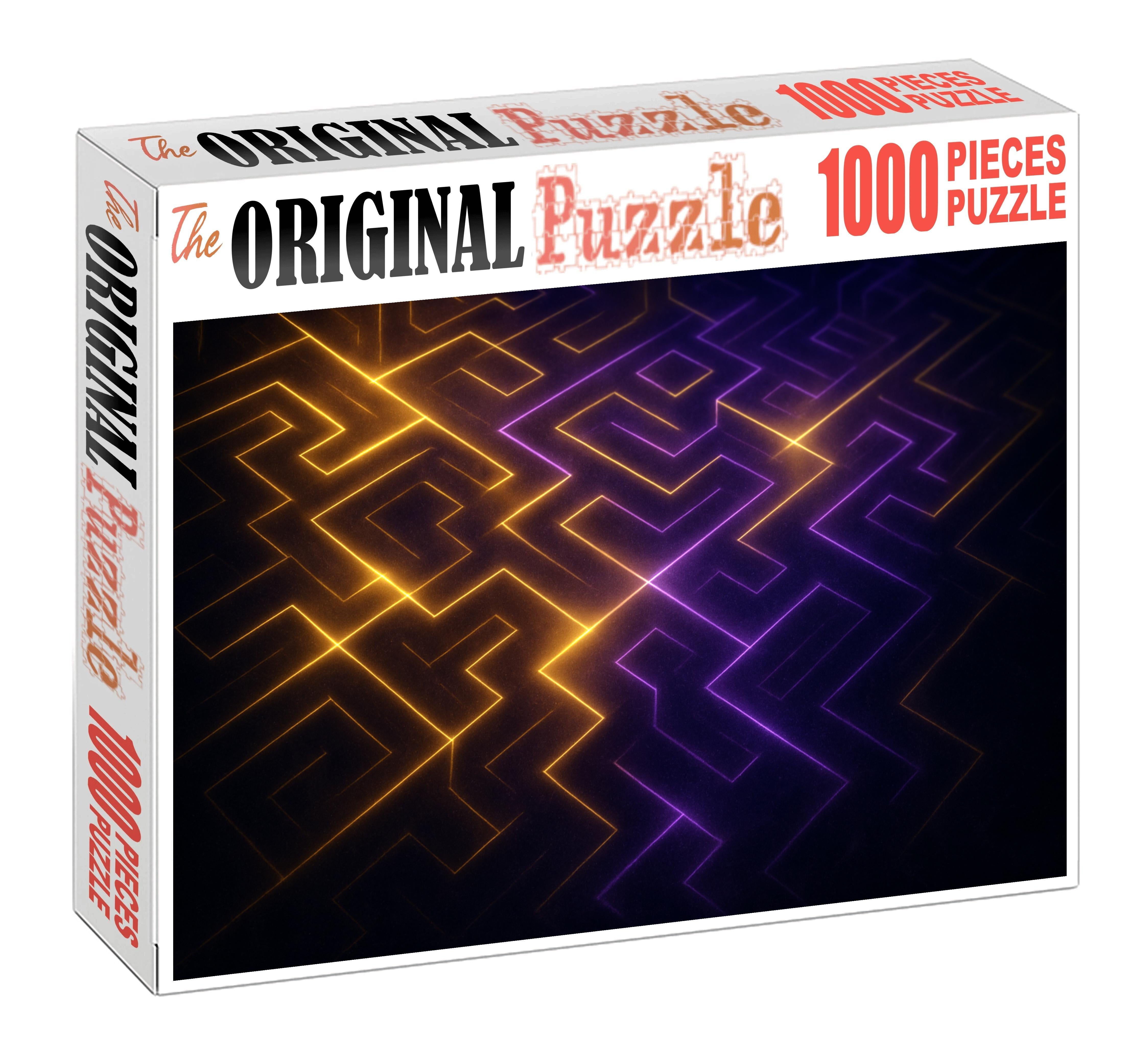 Labyrinth Of Luminous Paradoxes 1000 Piece Puzzle