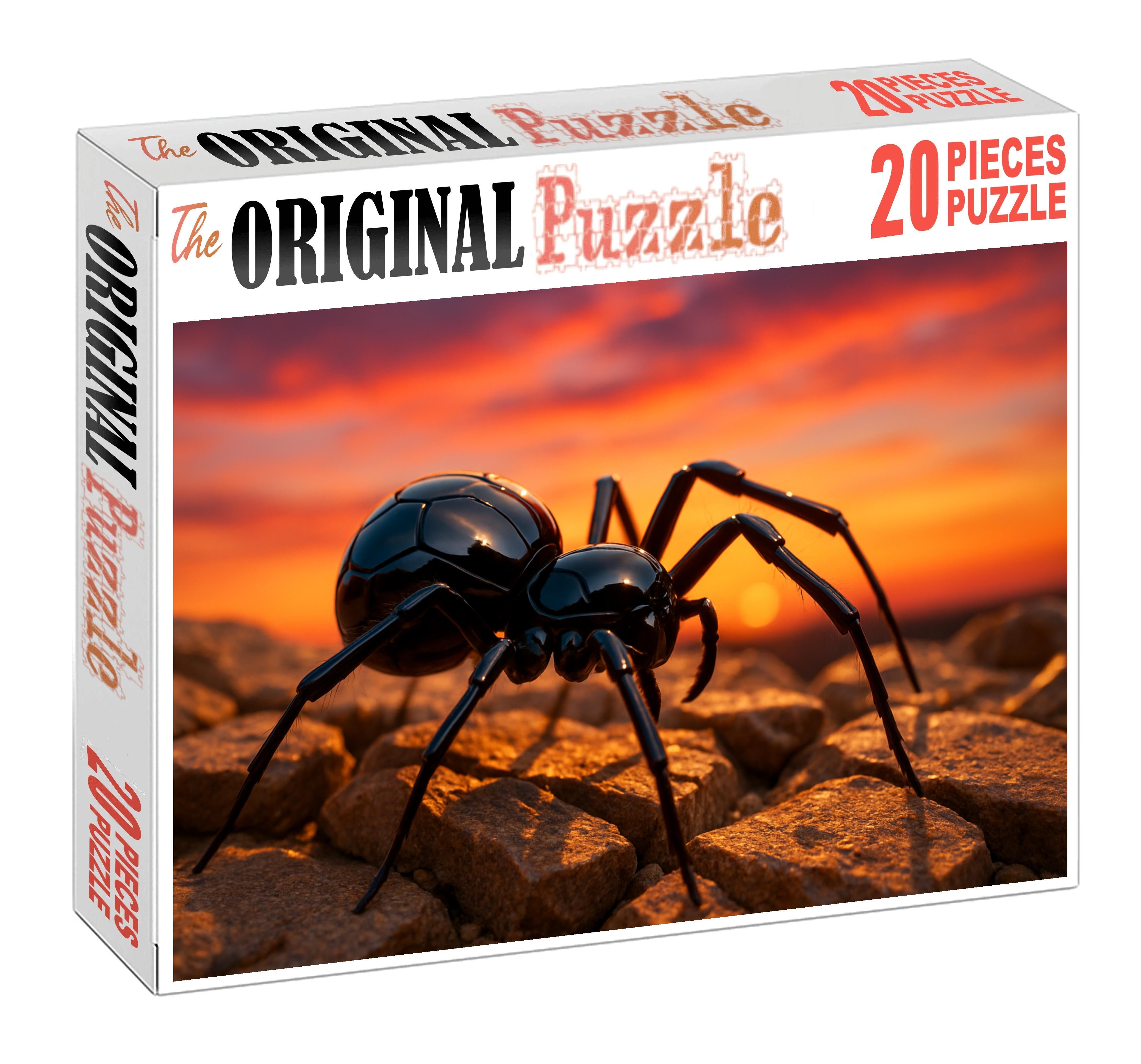 Obsidian Sprawler Desert-dwelling Arachnid With Reflective Armor 50 Piece Puzzle