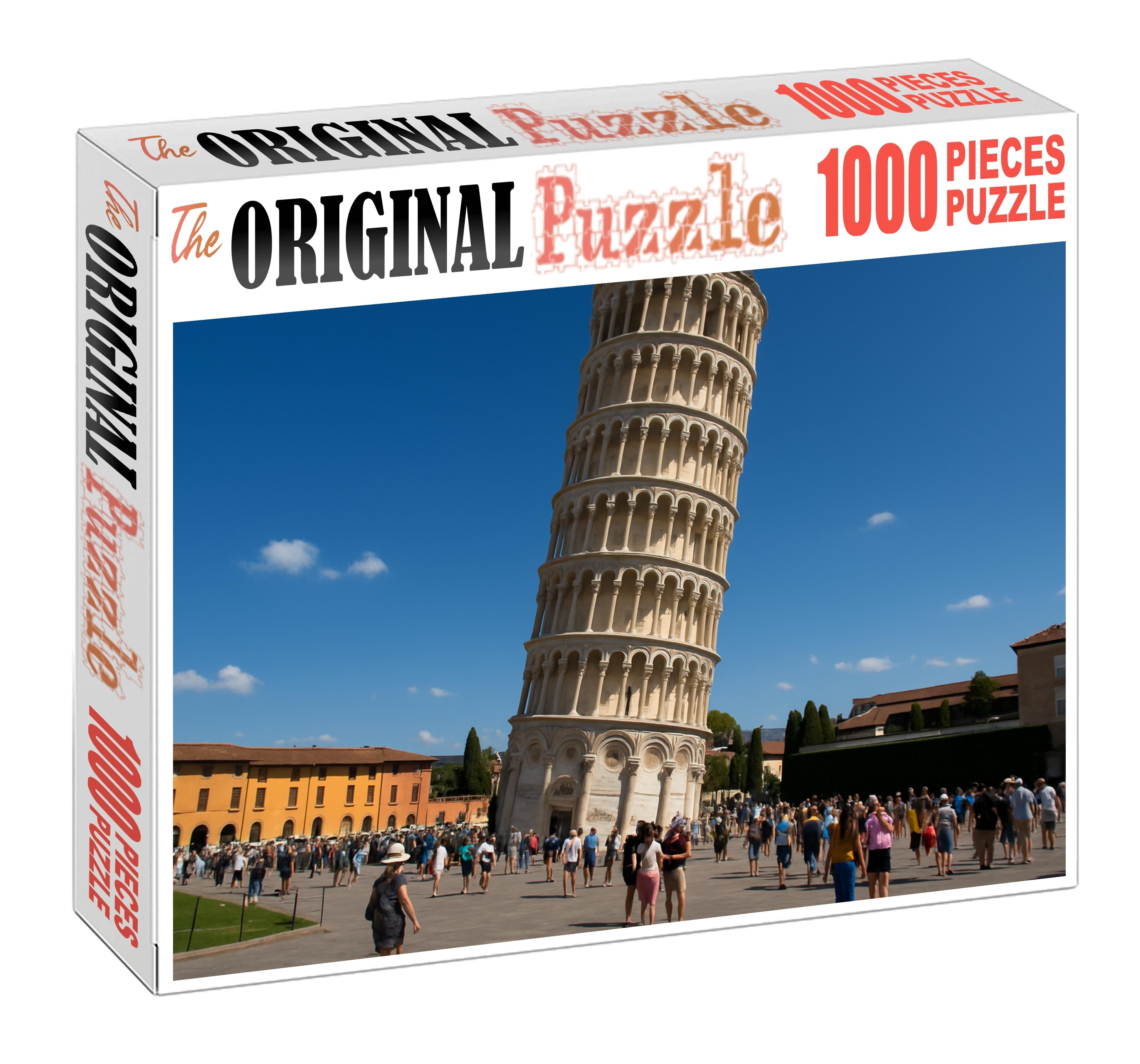 Tower Of Pisa Located In Pisa Italy Identified By 8210 Globally For Its Characteristic Lean Unique Puzzle Design