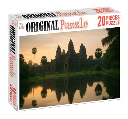 Angkor Wat Situated In Siem Reap Cambodia Identified By 7890 Worldwide As A Pinnacle Of Ancient Khmer Architecture And Spirituality Easy Puzzles