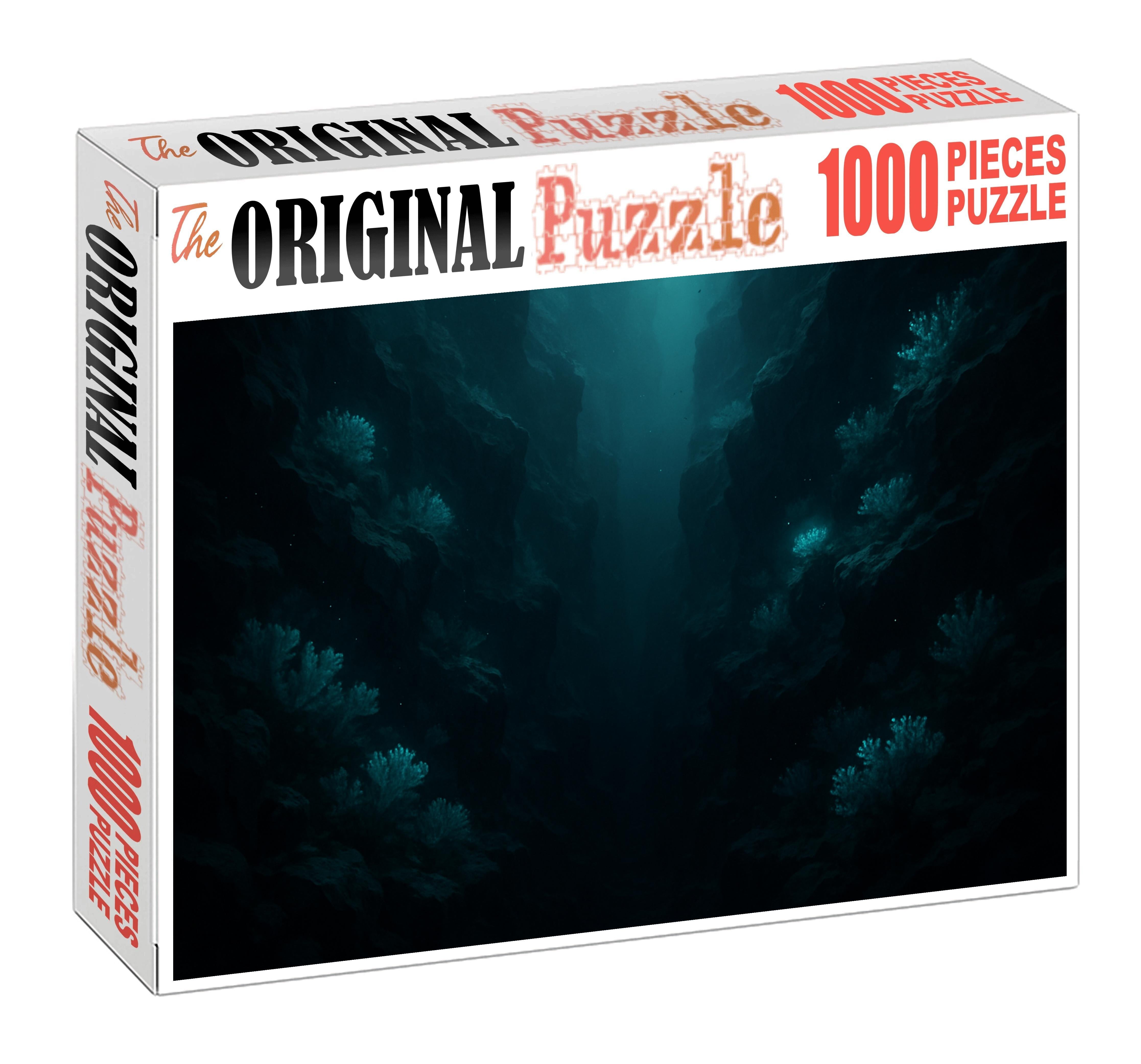 Twilight Abyssal Chasm Custom Jigsaw Puzzle
