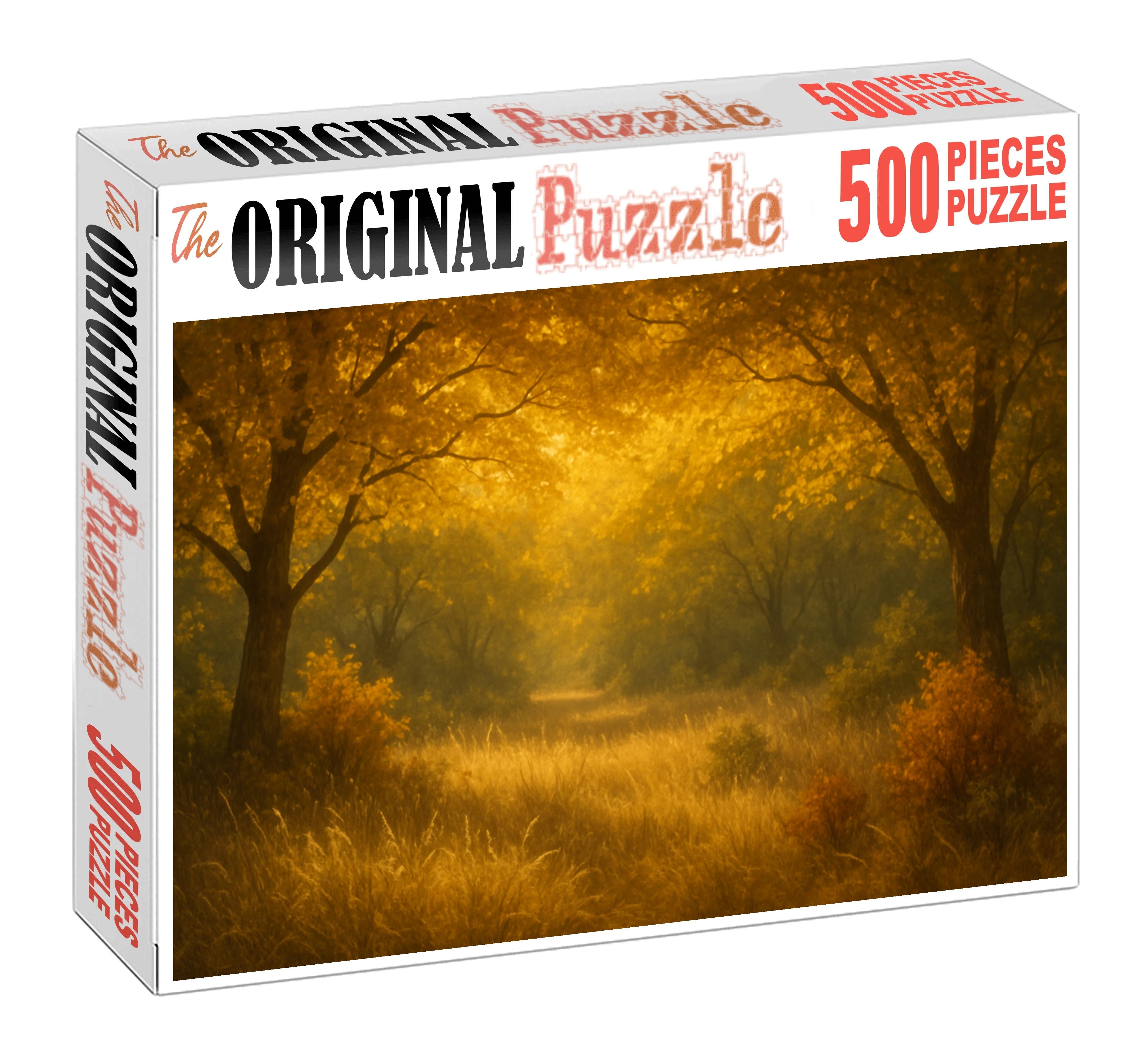 Amber Glow Glade 300 Piece Puzzle