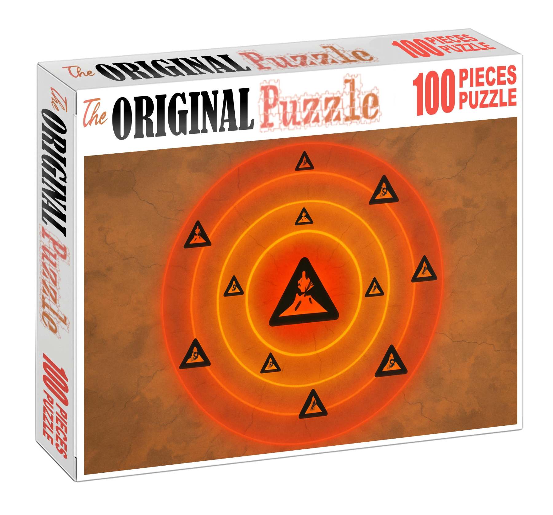 Volcanic Activity Risk Zone Map 300 Piece Puzzle