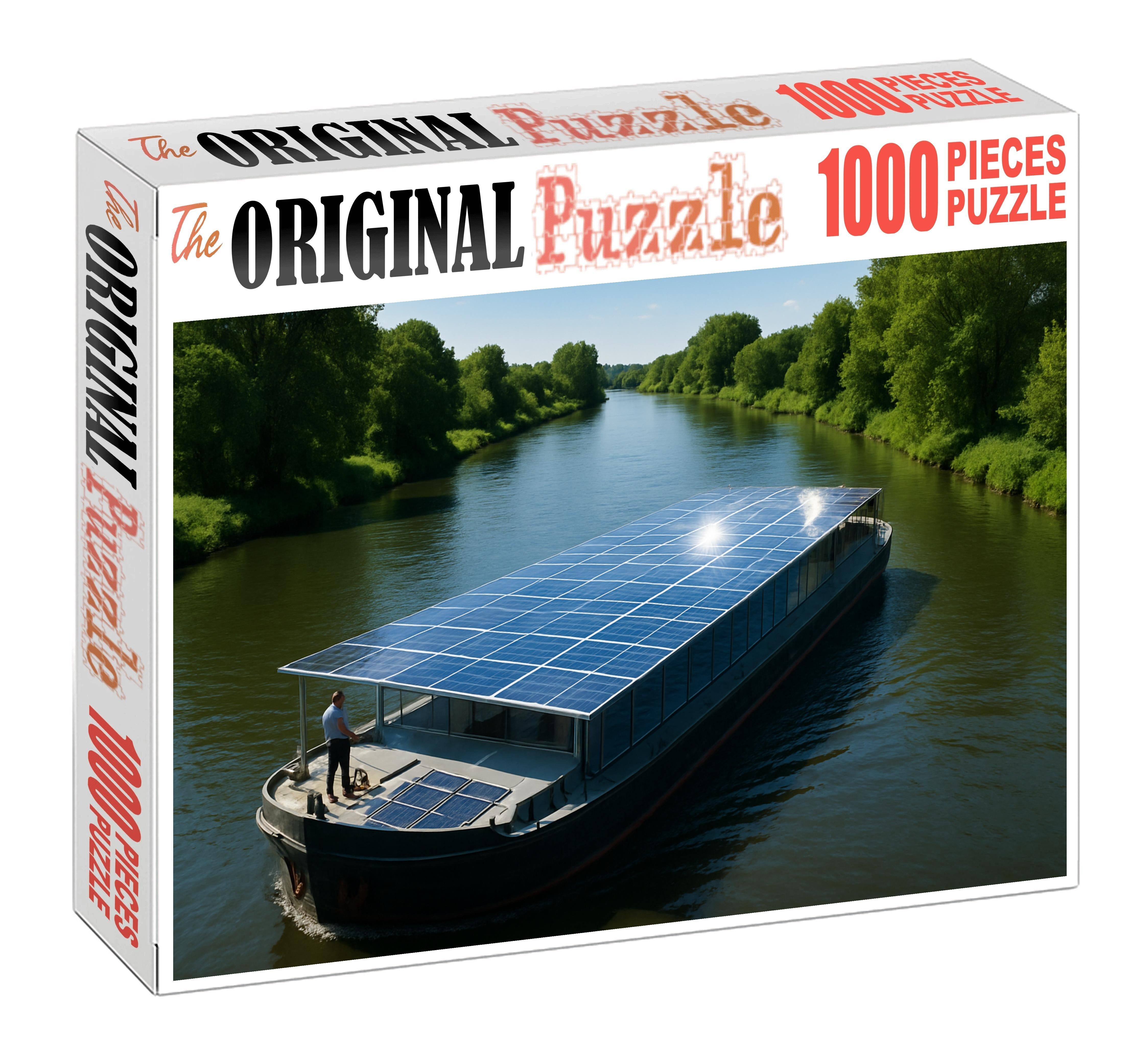 Solar-assisted River Barge 20 Piece Puzzle