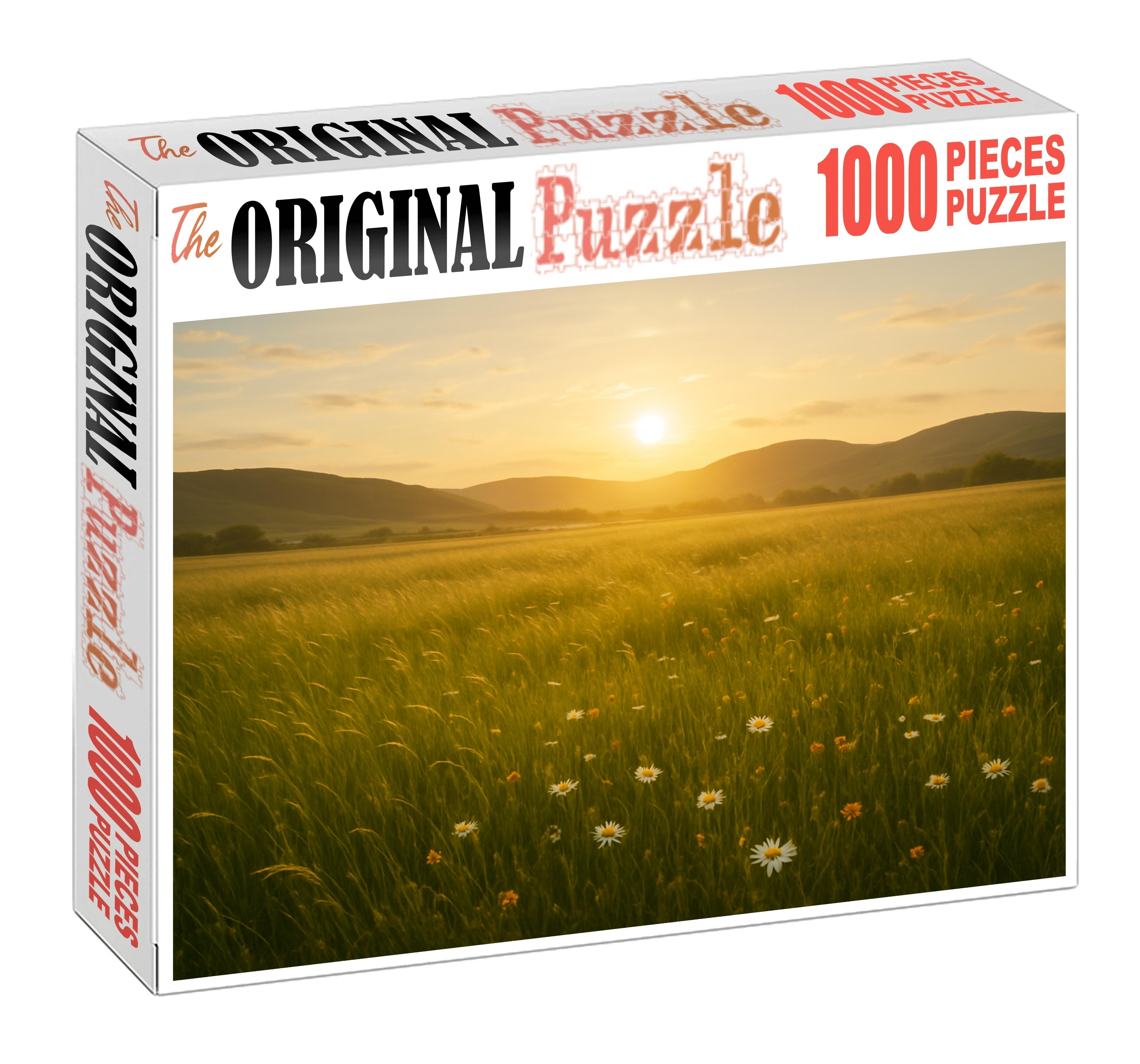 Golden Highland Meadow 500 Piece Puzzle