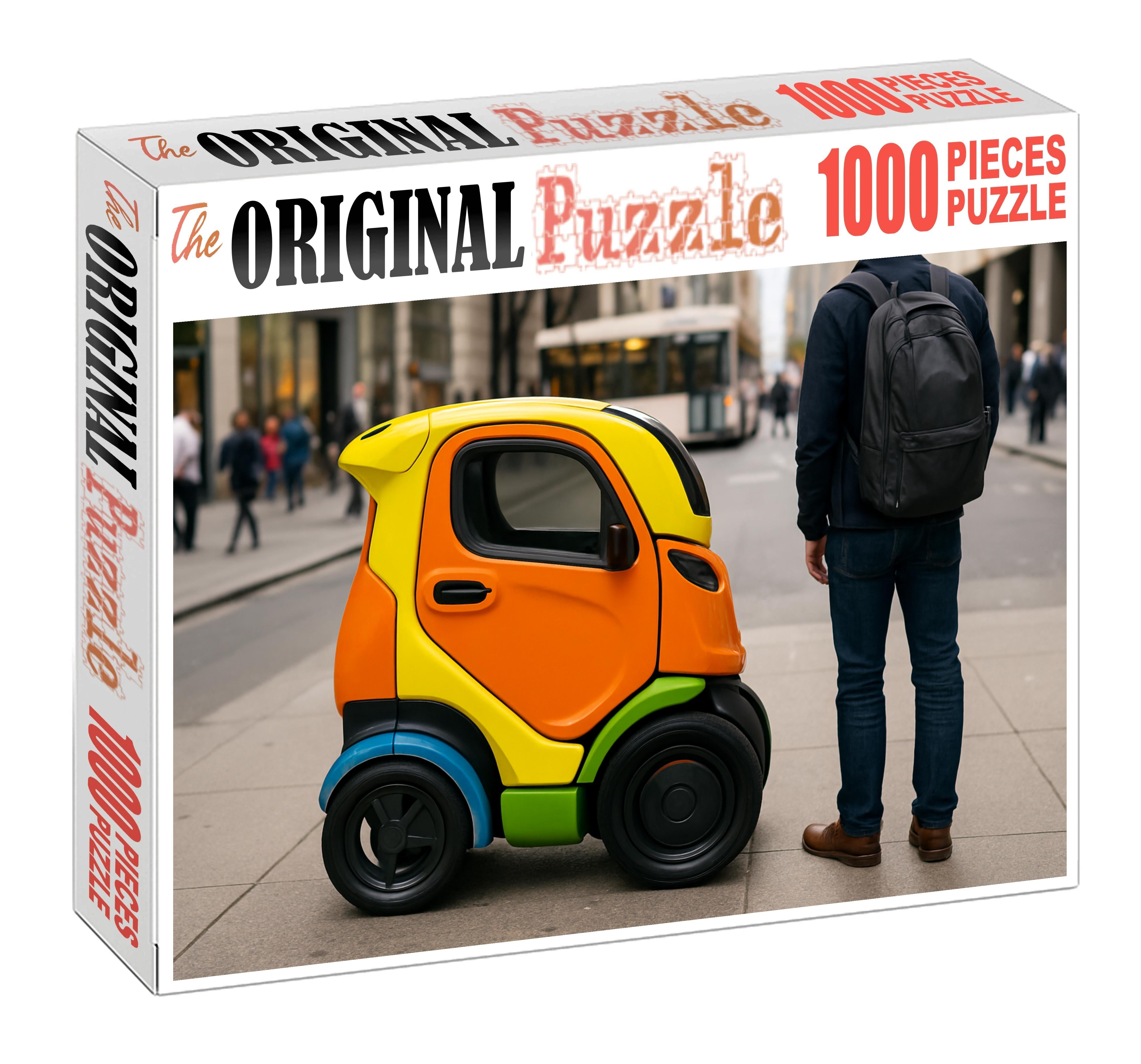 Foldable Electric Personal Pod Easy Puzzles