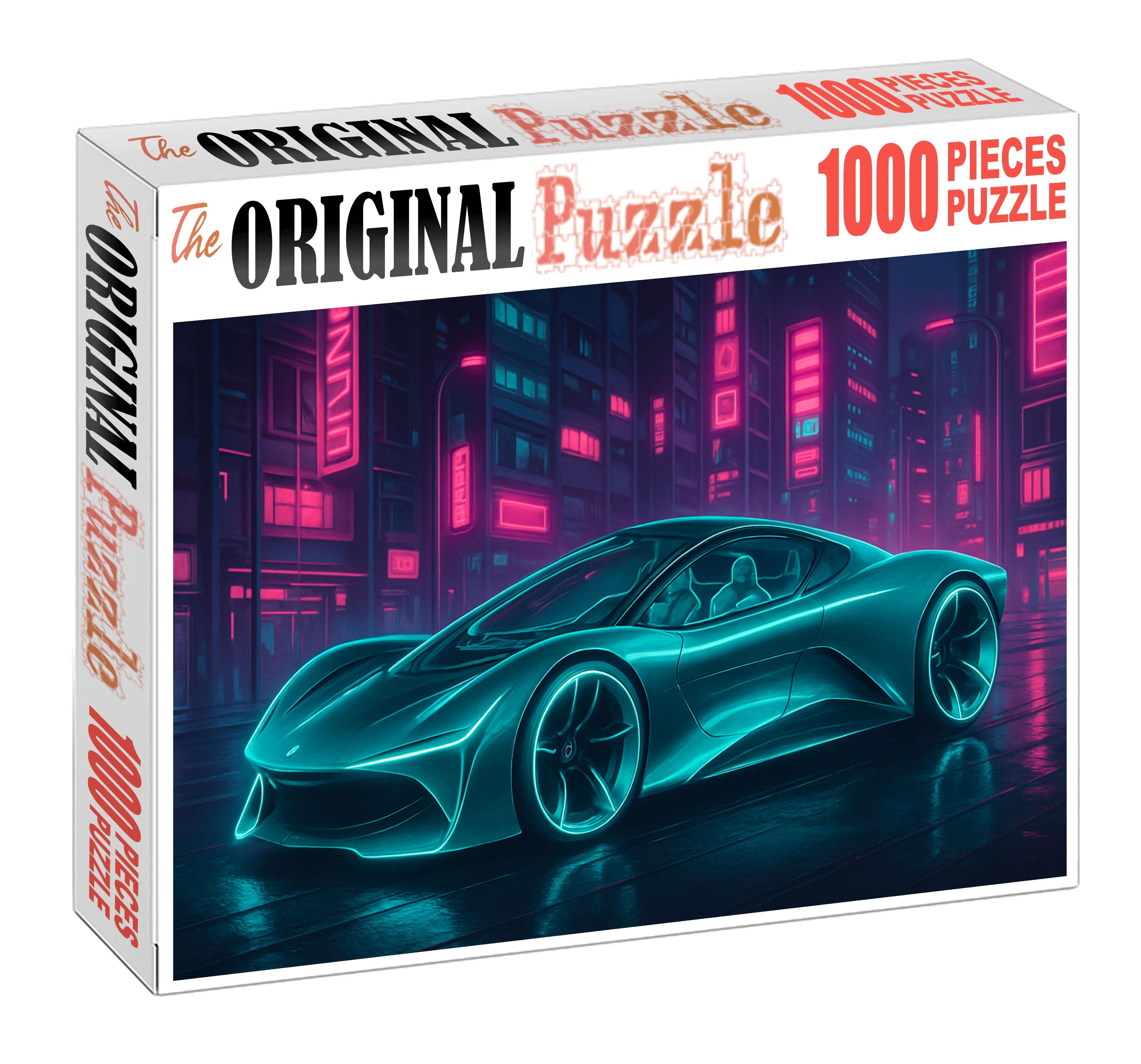Vector Flux Concept Custom Jigsaw Puzzle