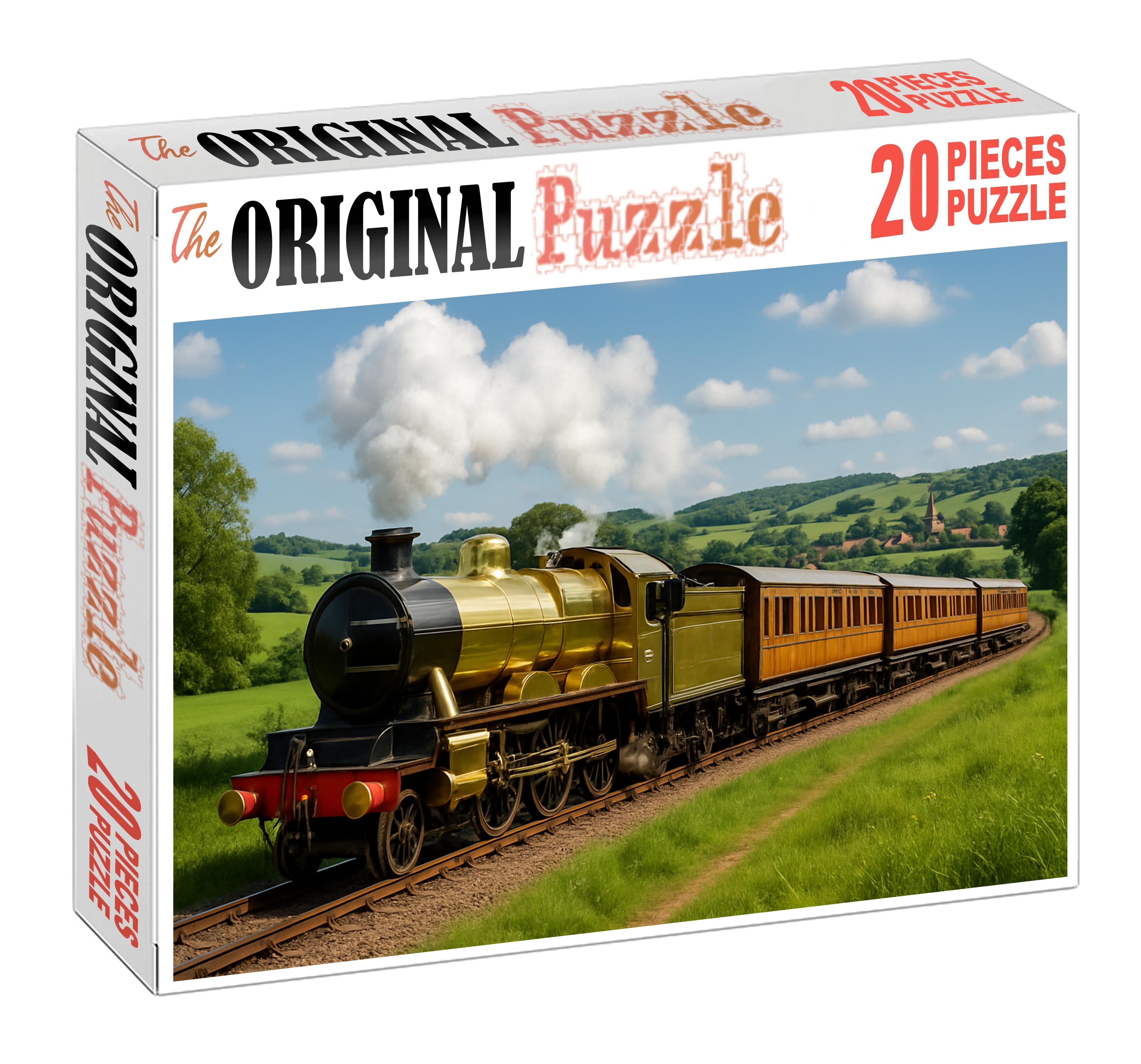 Brass Heritage Steam Liner 20 Piece Puzzle