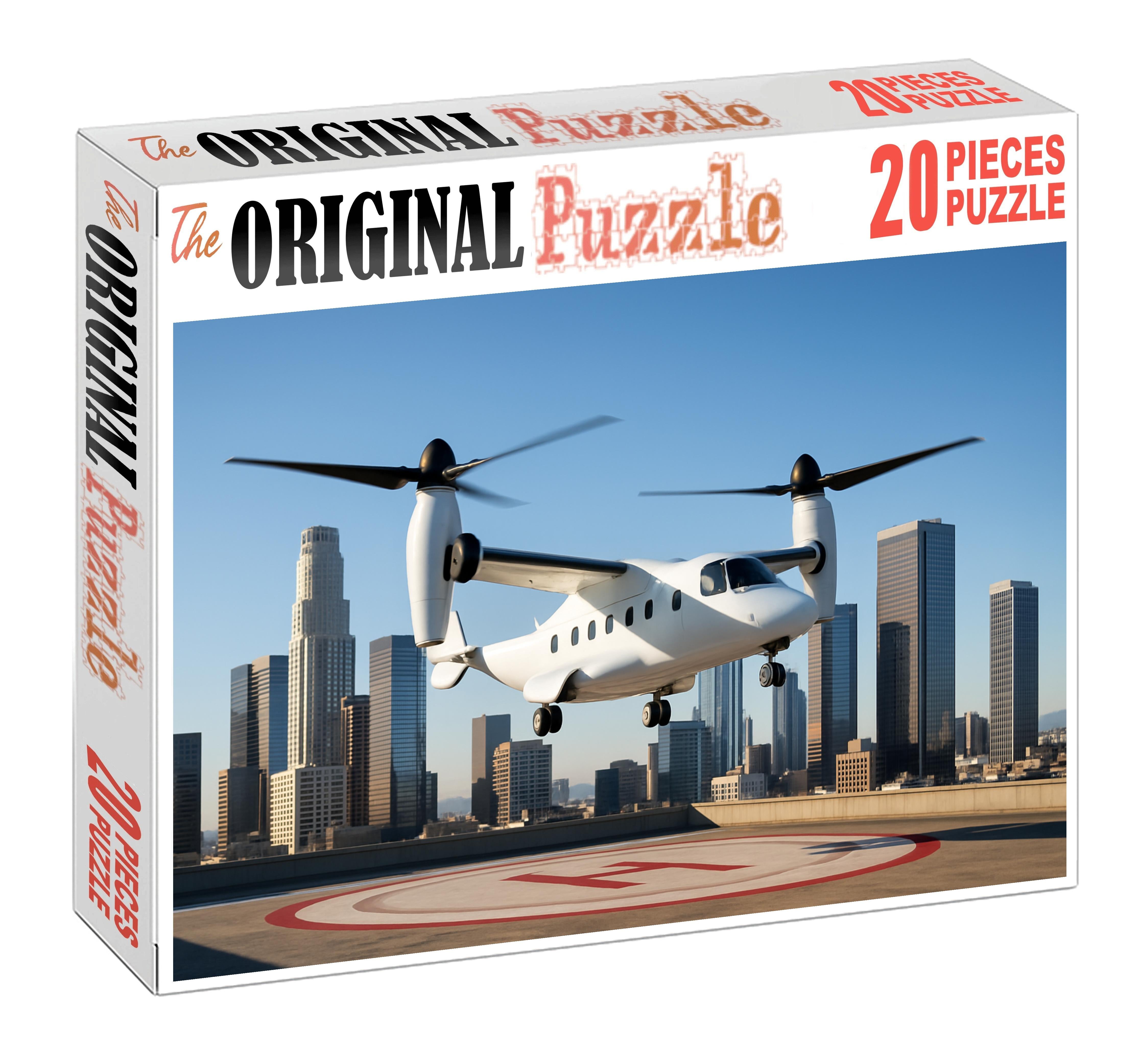 Electric Tiltrotor Commuter Aircraft 1000 Piece Puzzle