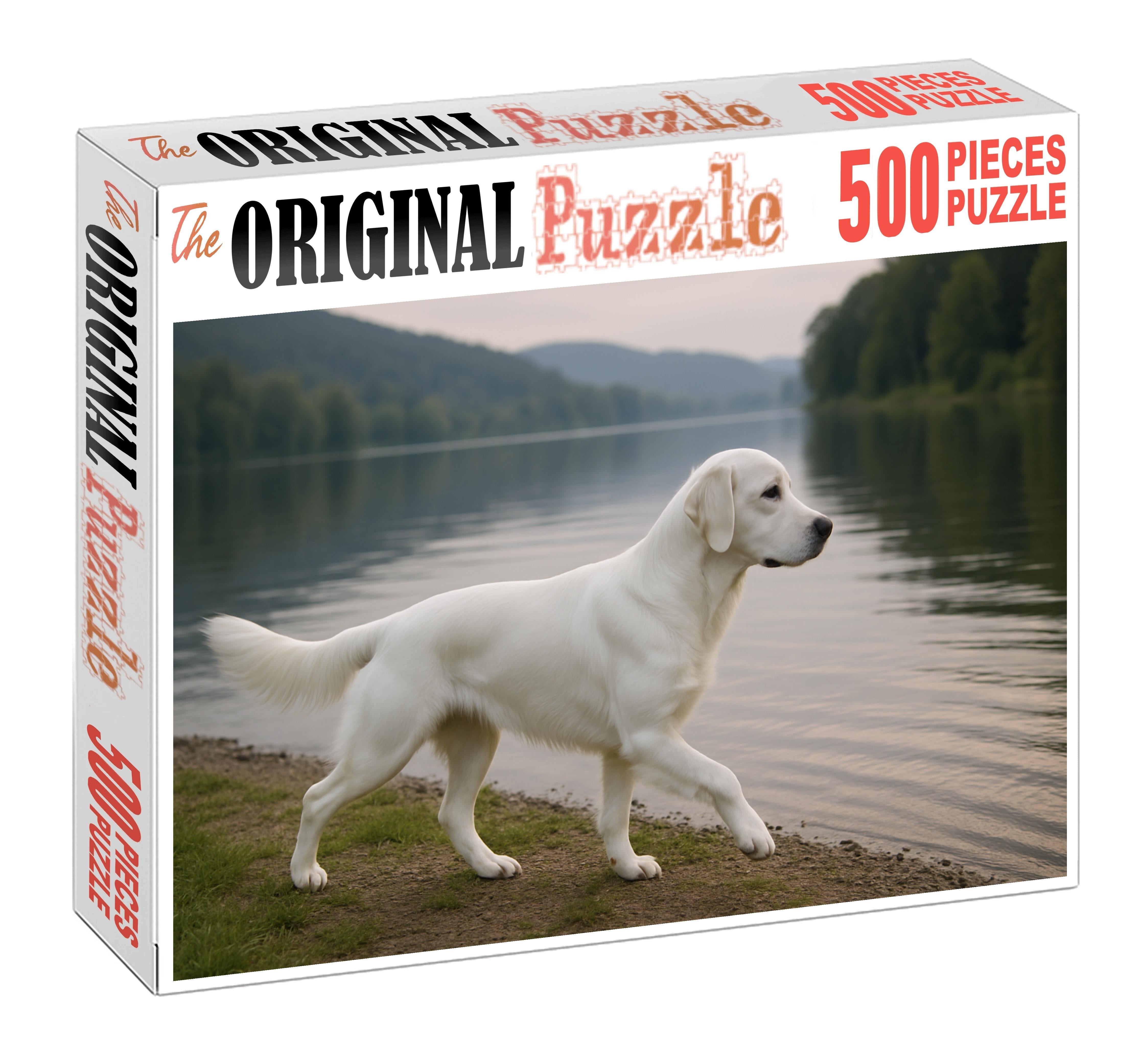 Dusky Pearl Retriever 500 Piece Puzzle