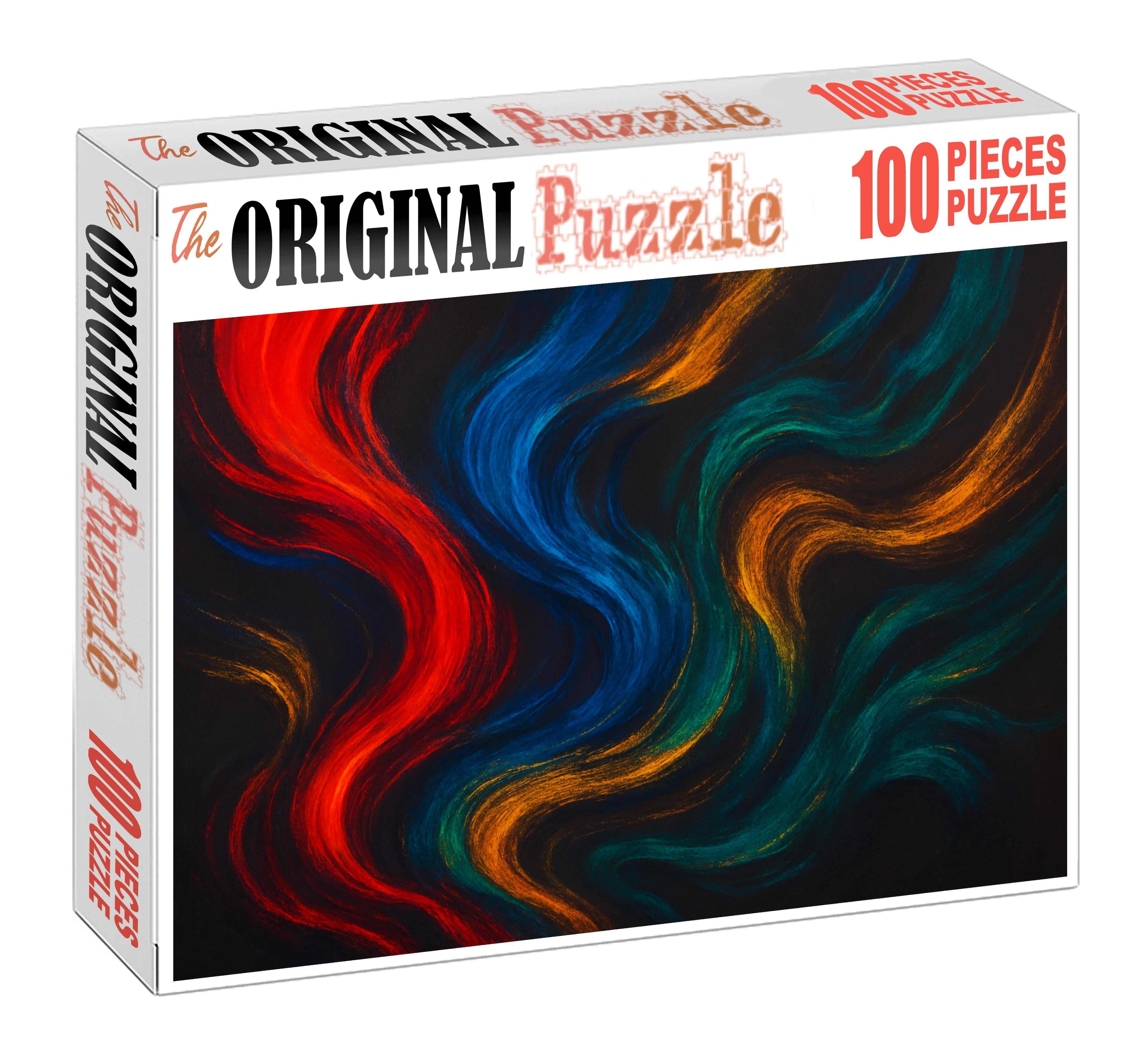Chromatic Flux Of Emotional Currents 300 Piece Puzzle