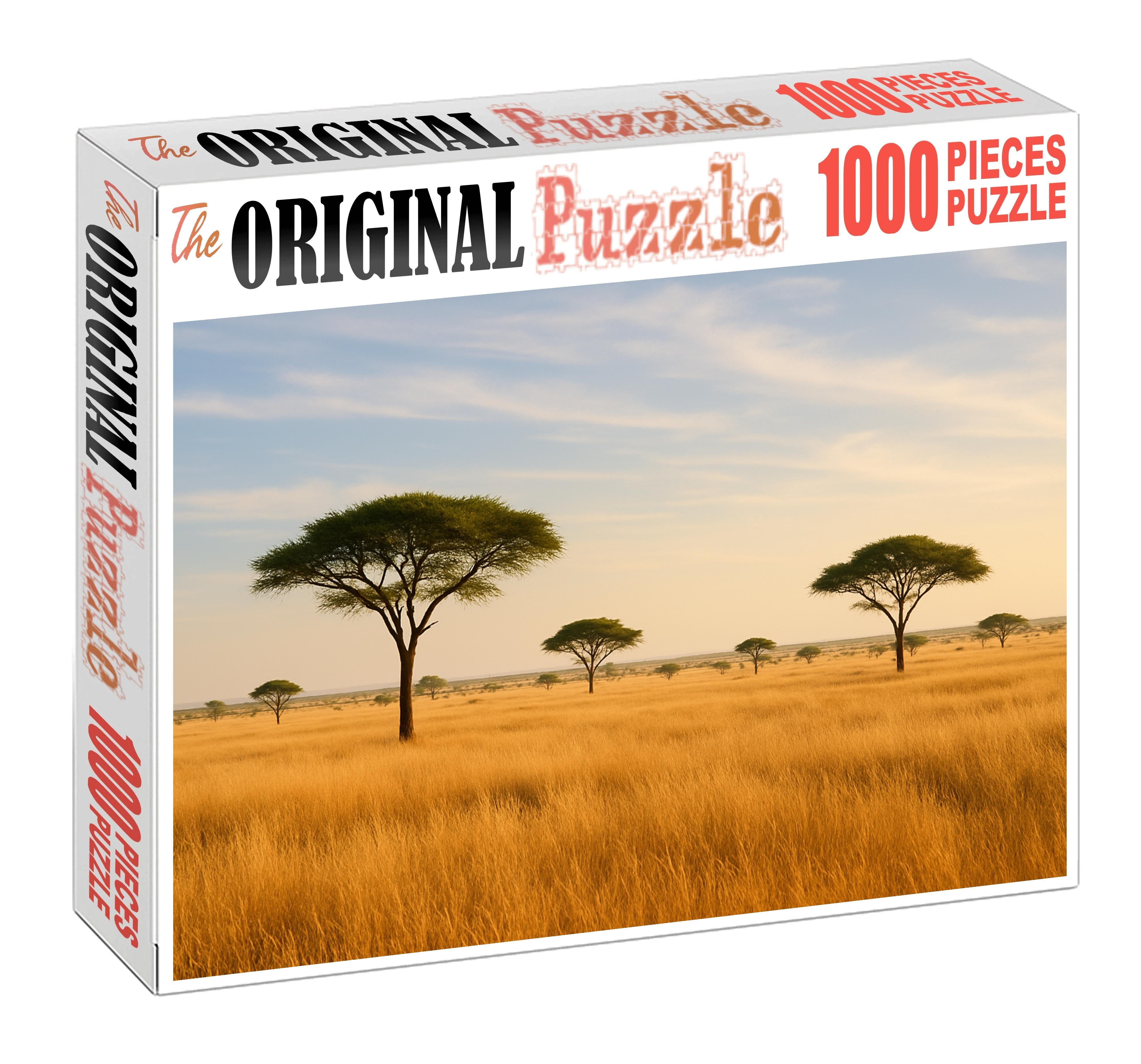 Golden Savannah Plains 200 Piece Puzzle
