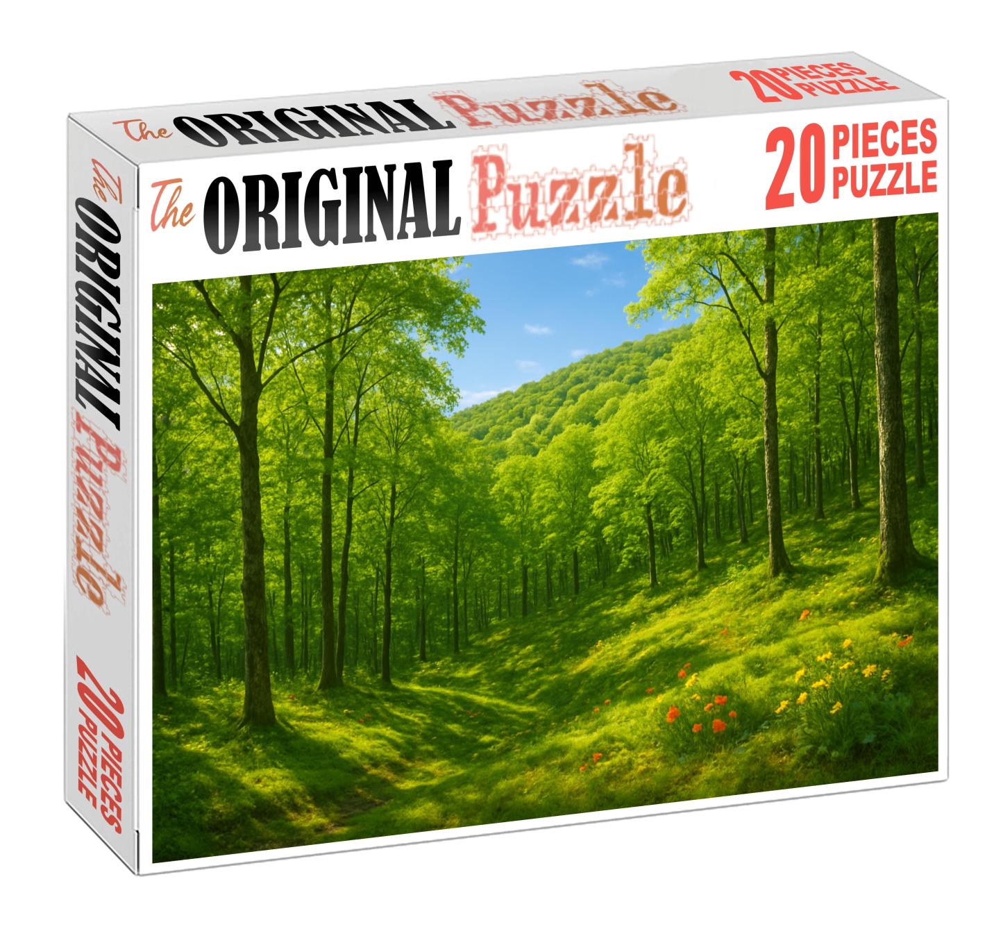 Verdant Ridge Cloak 300 Piece Puzzle