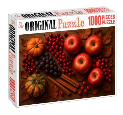 Autumn Orchard Tabletop Puzzle Collection