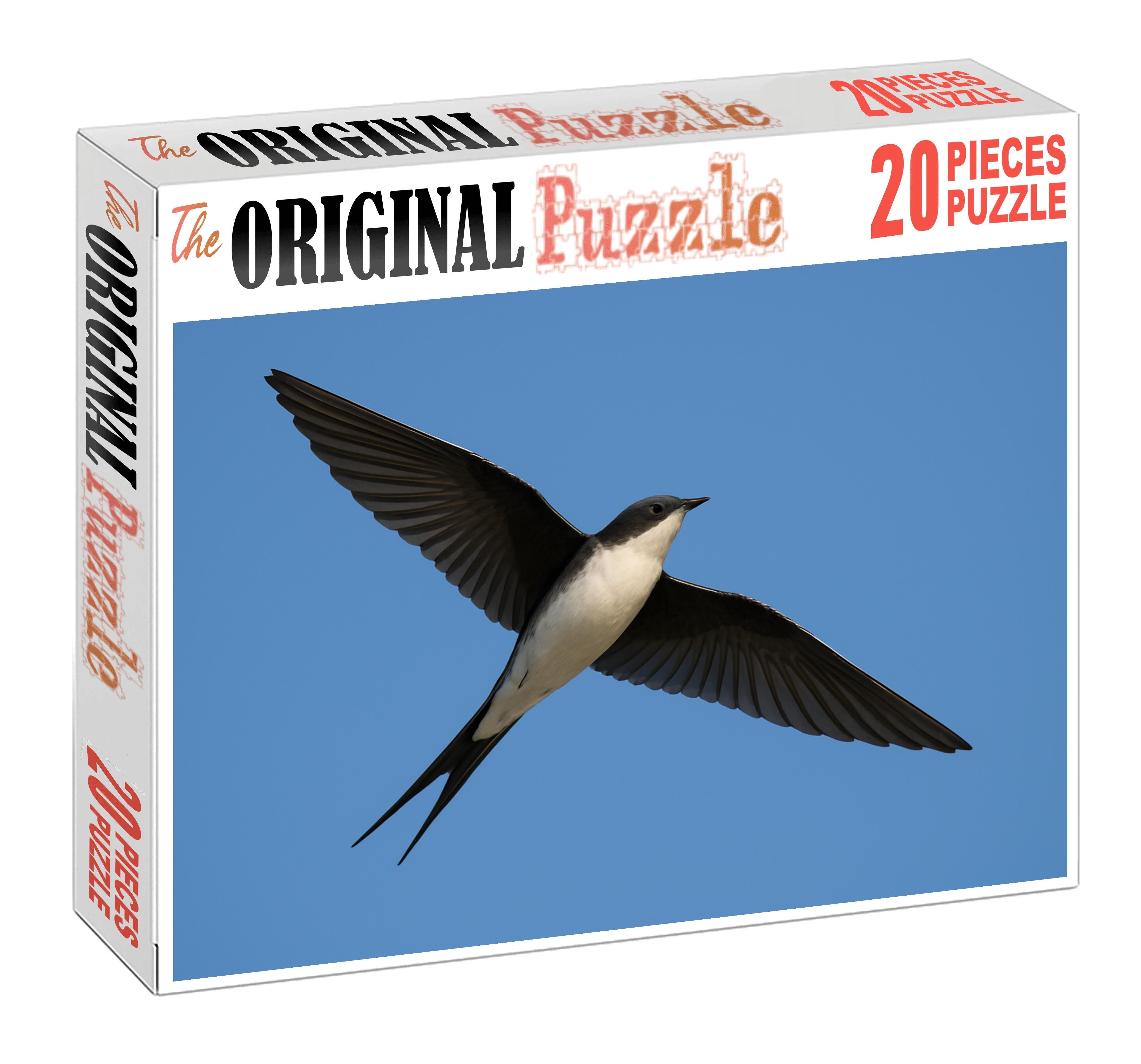 White-throated Swift Aerobatic Skimmer 50 Piece Puzzle