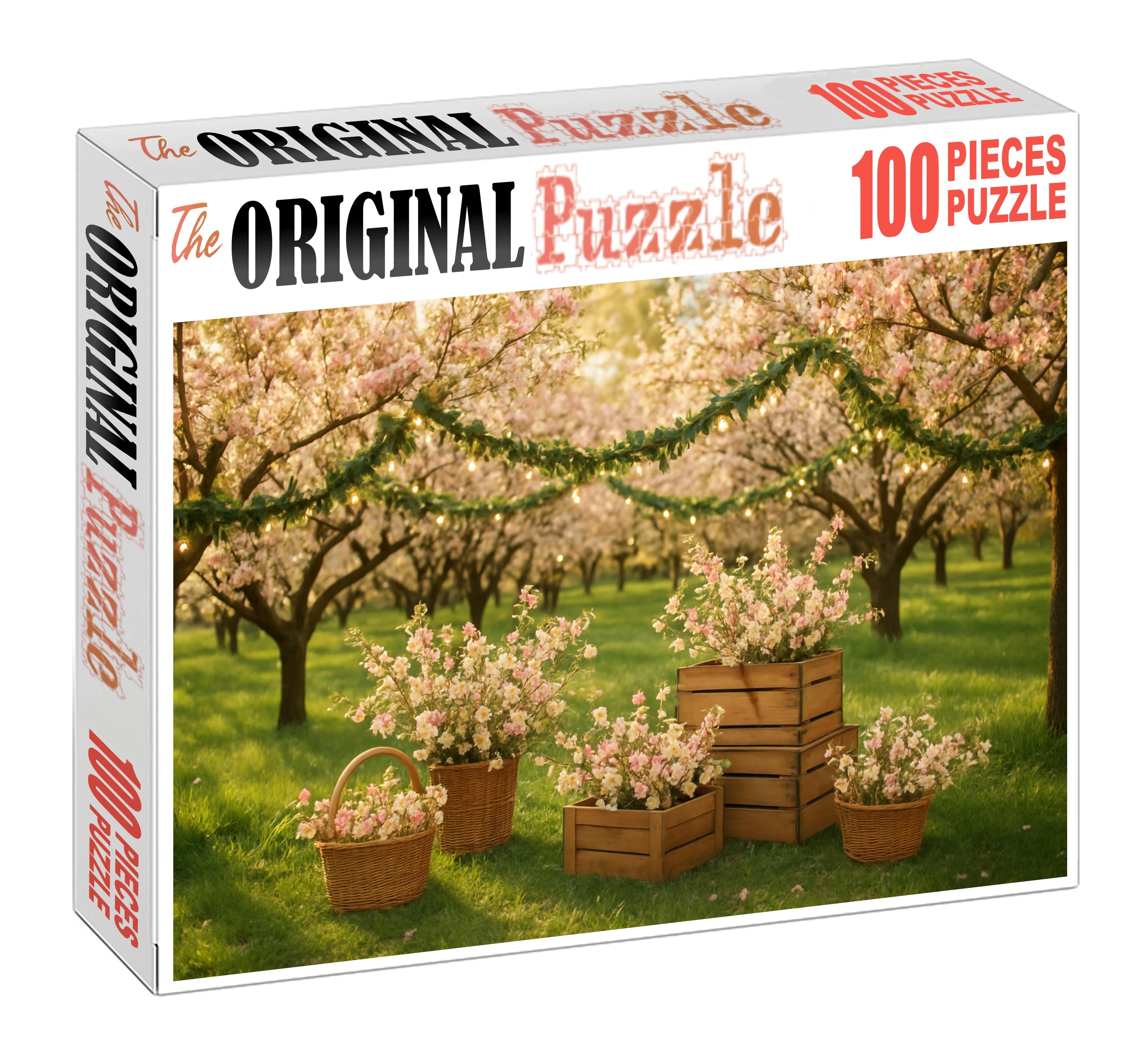 Blossoming Orchard Festivity 300 Piece Puzzle
