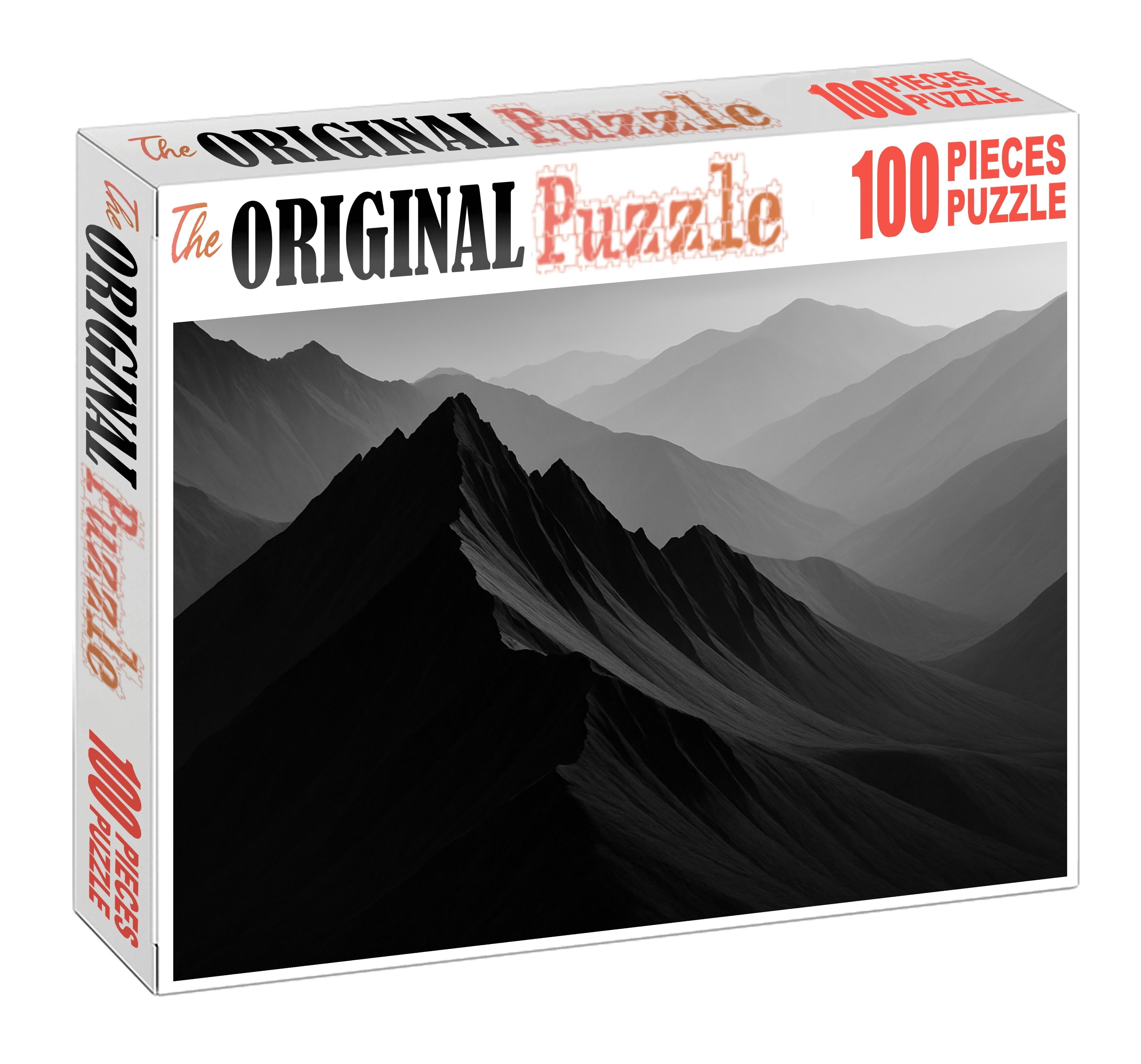 Shadowed Ridge Line Diagram 300 Piece Puzzle