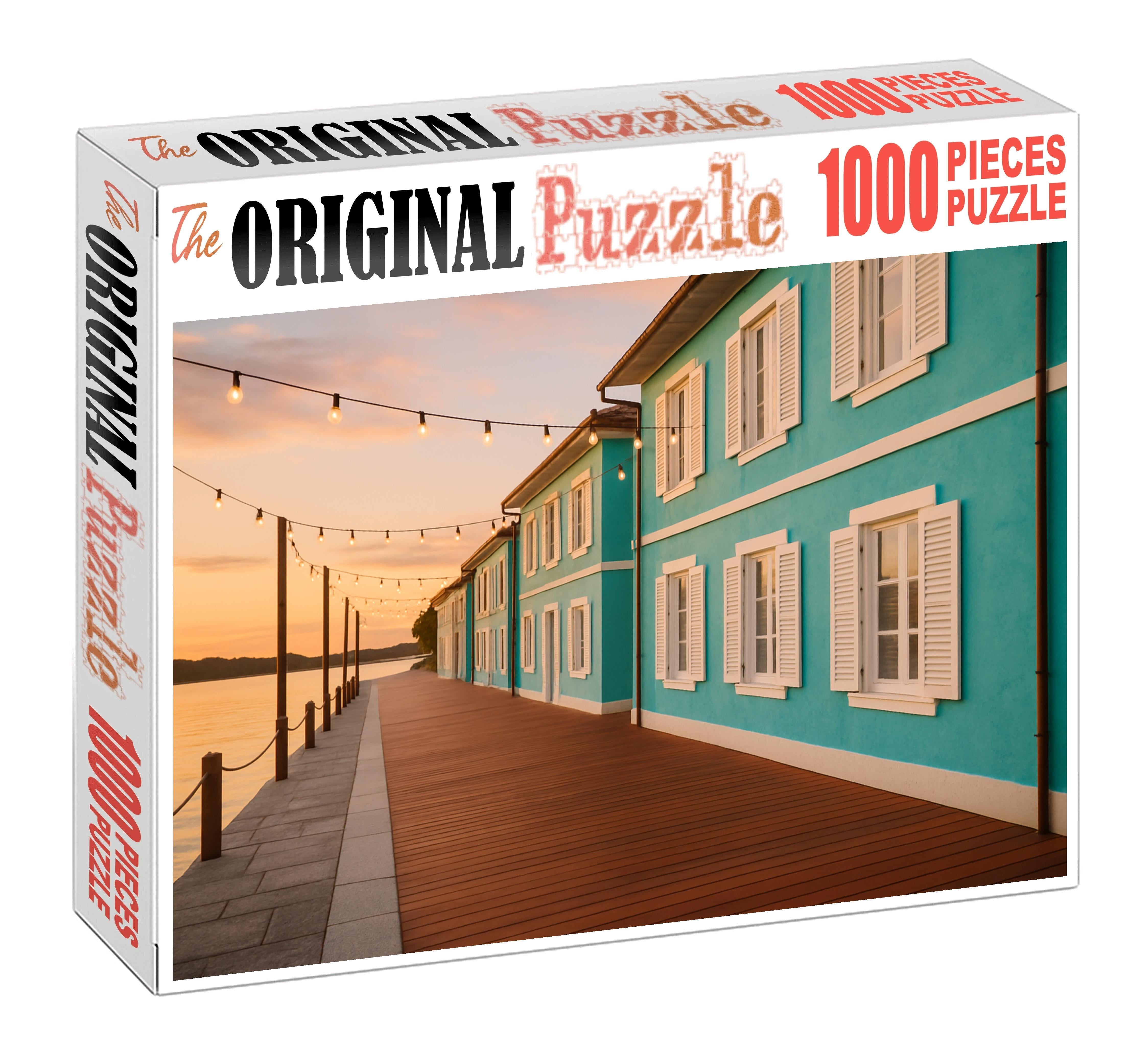 Turquoise Harbor Walk Mini Puzzle