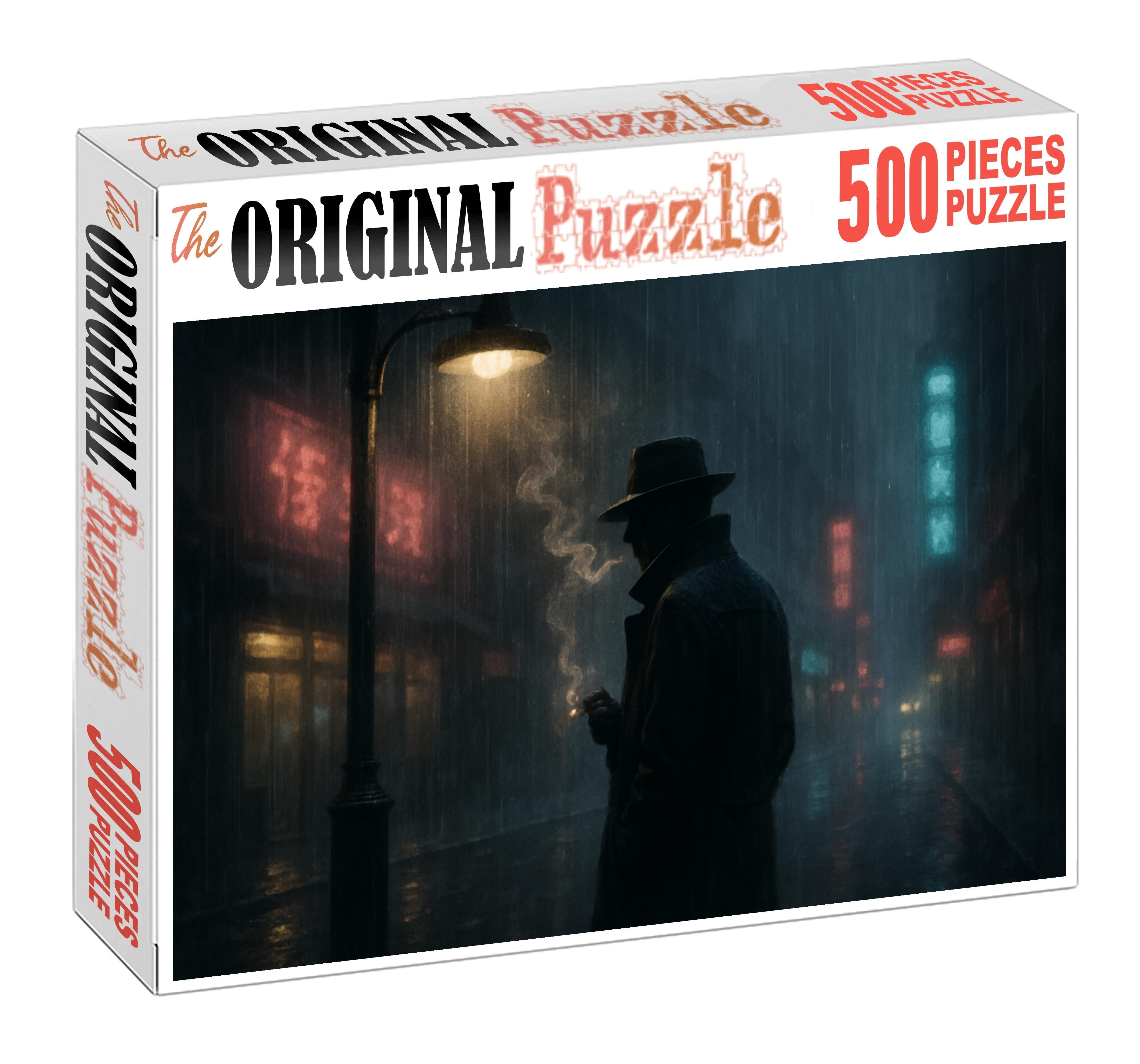 Classic Noir Detective Tale Unique Puzzle Design
