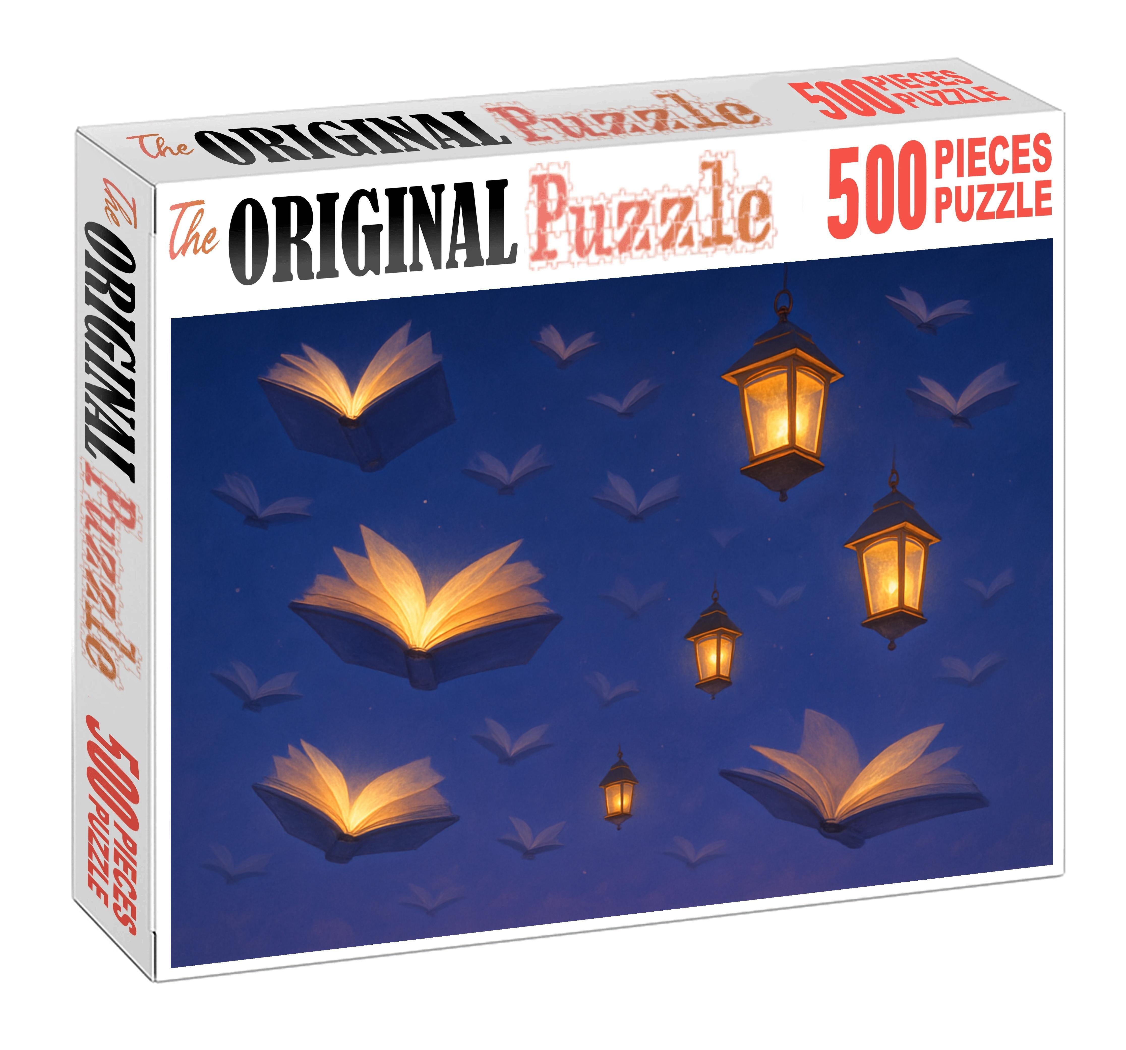 The Library Of Floating Lanterns 200 Piece Puzzle