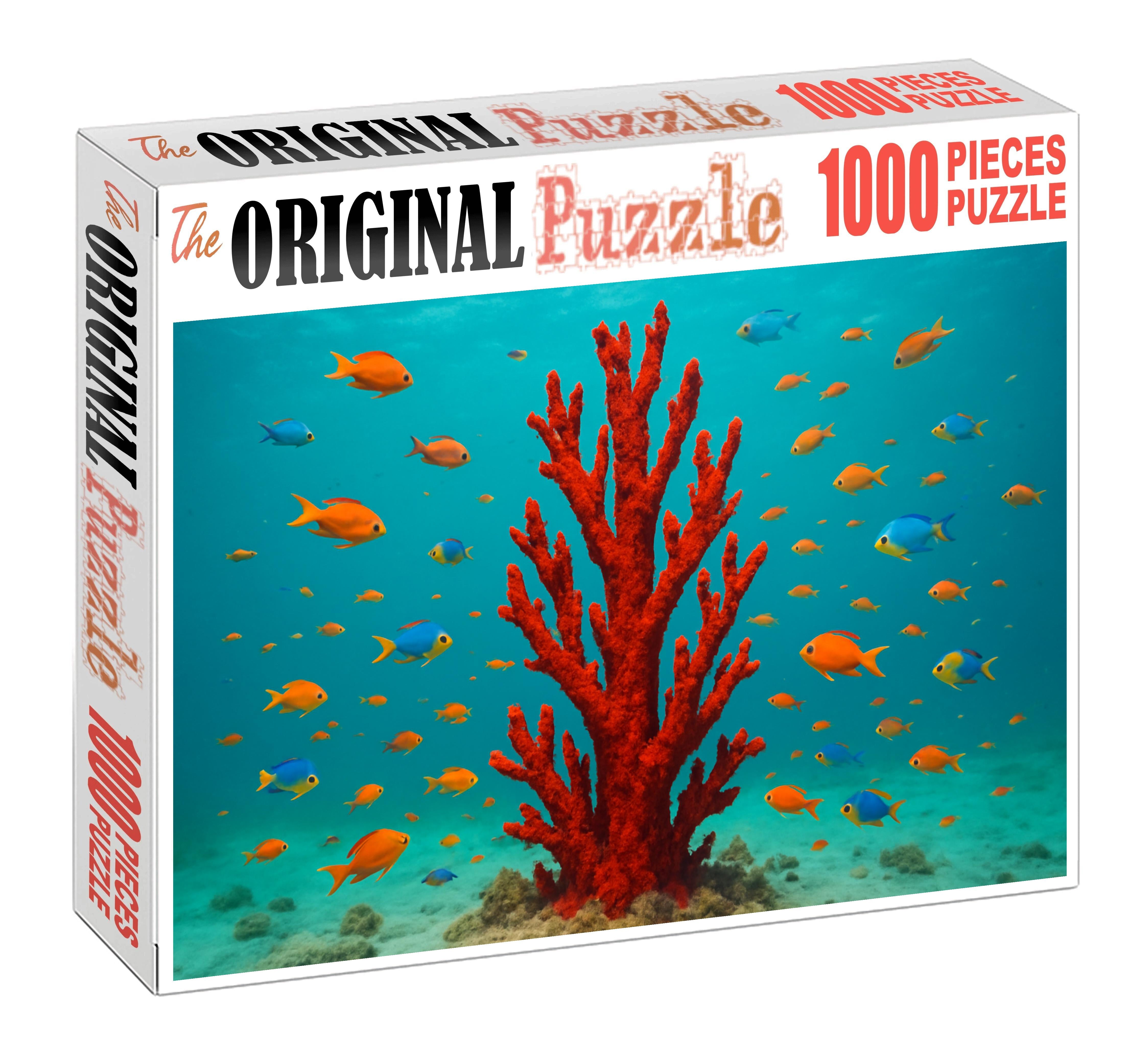 Crimson Coral Spire 500 Piece Puzzle
