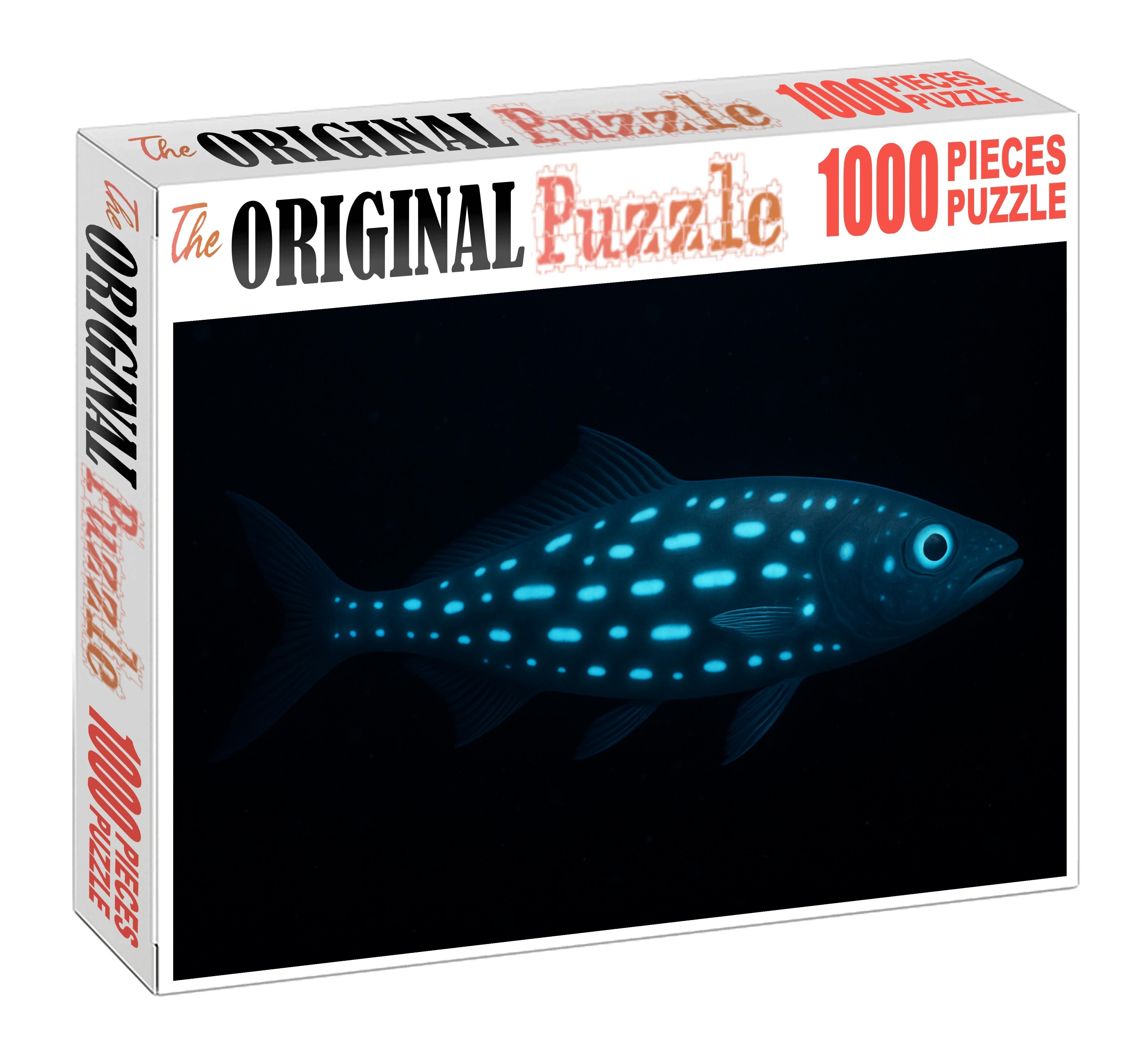 Spindle-spotted Driftfish Deep-sea Fish With Radiant Patterns Puzzle Fun