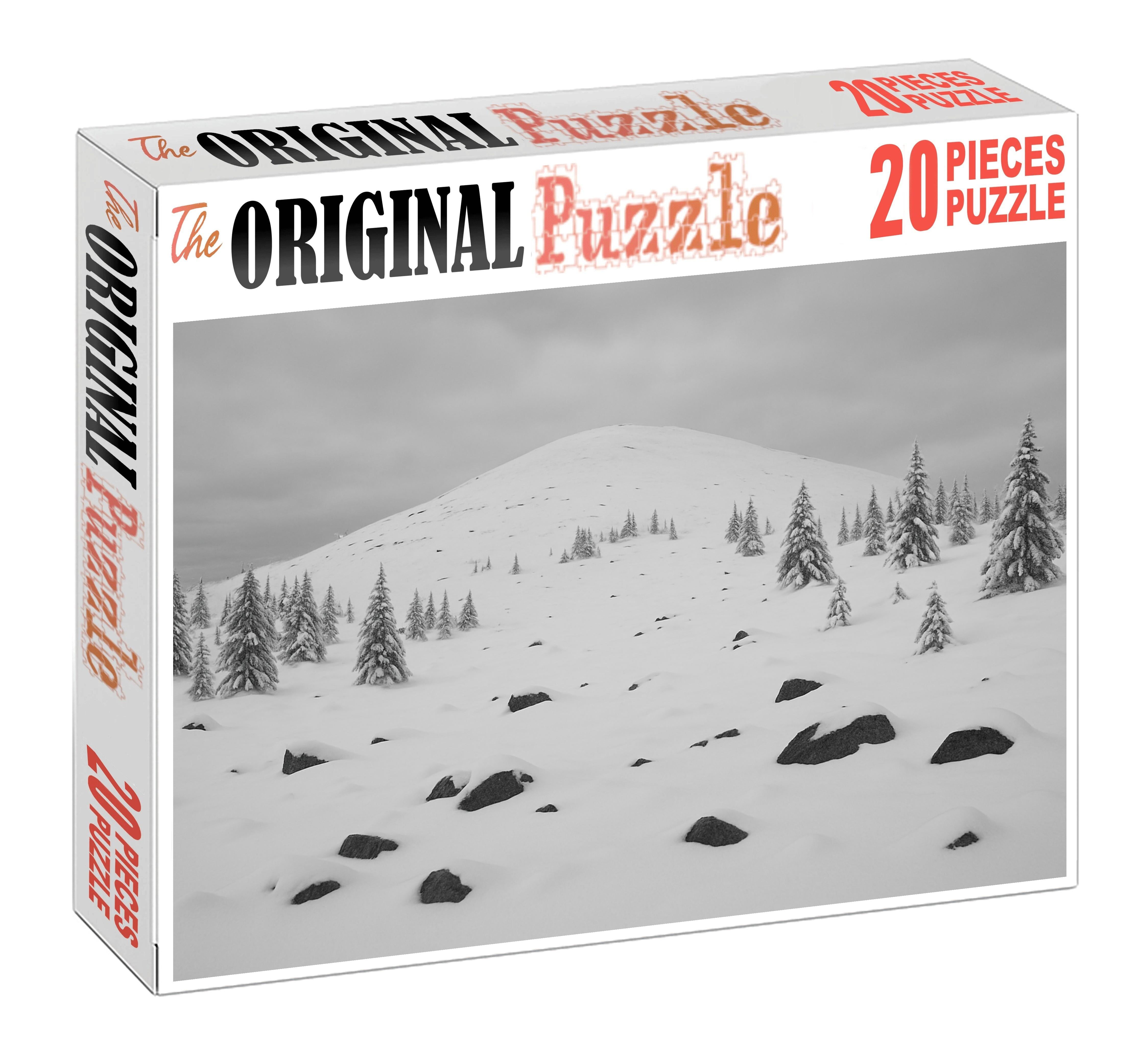Silent Snowfield Summit 500 Piece Puzzle