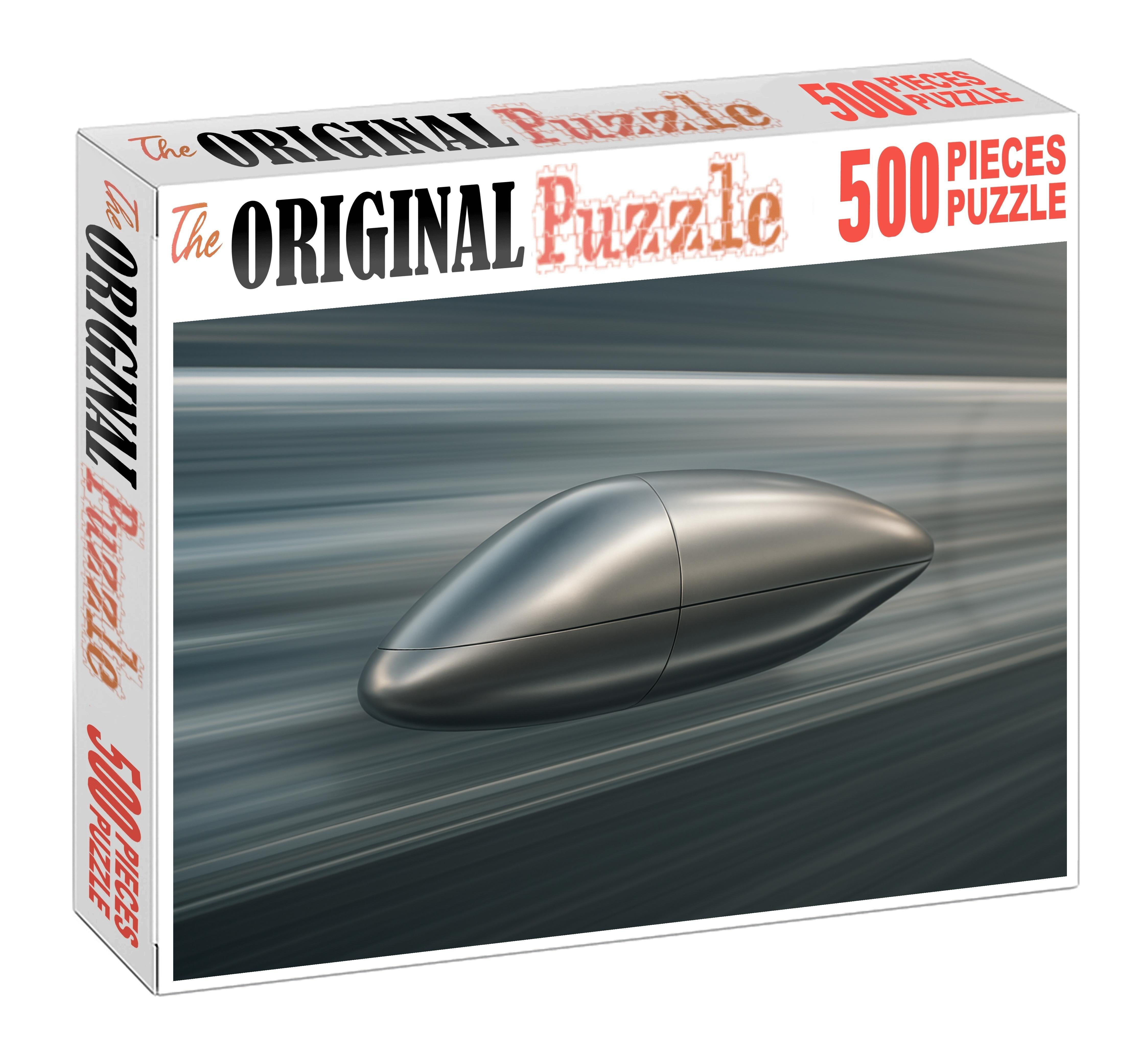 Pneumatic Hyperloop Capsule Puzzle For Kids