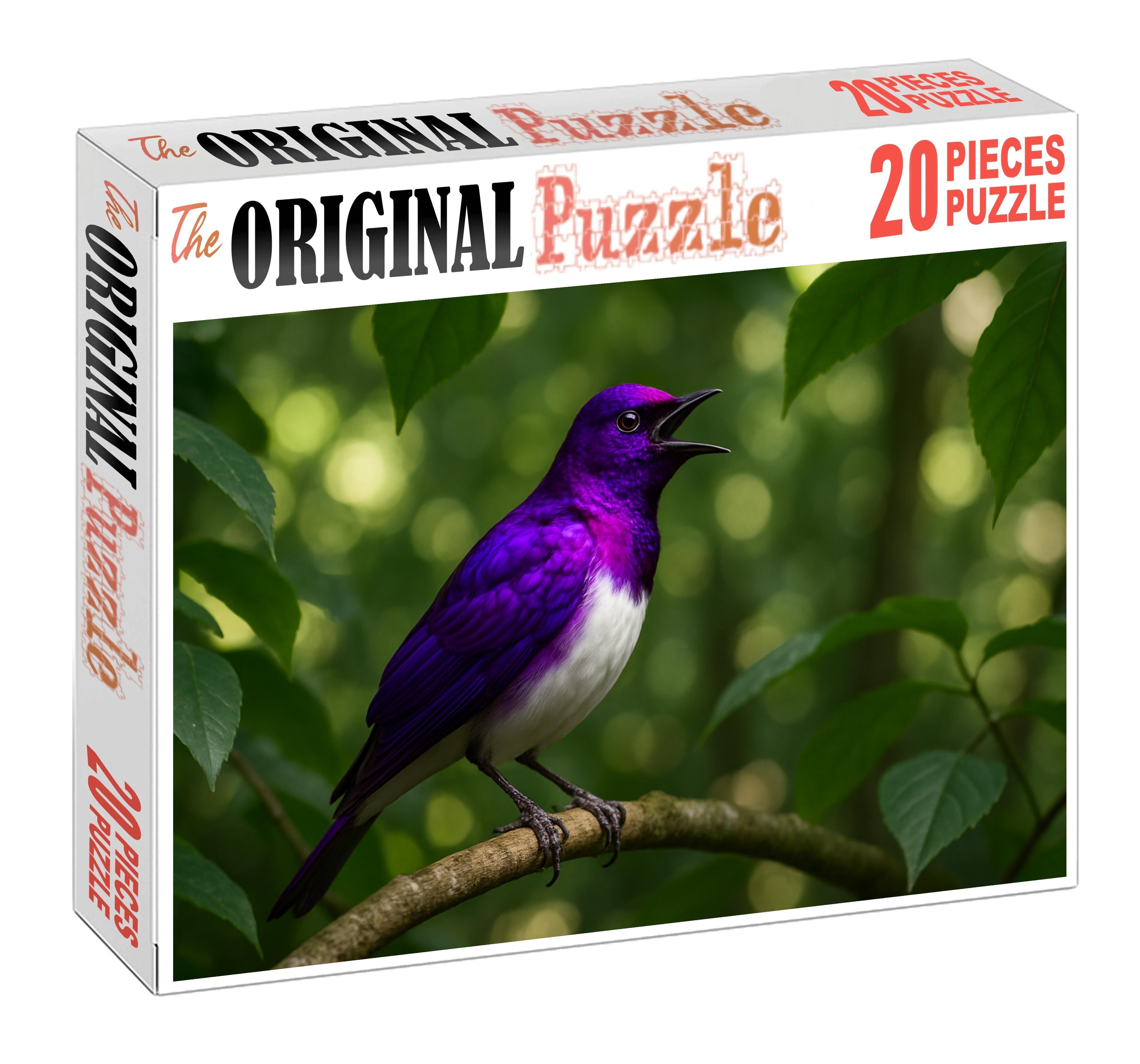 Violet-backed Starling Jewel Of The Forest Canopy Puzzle For Kids