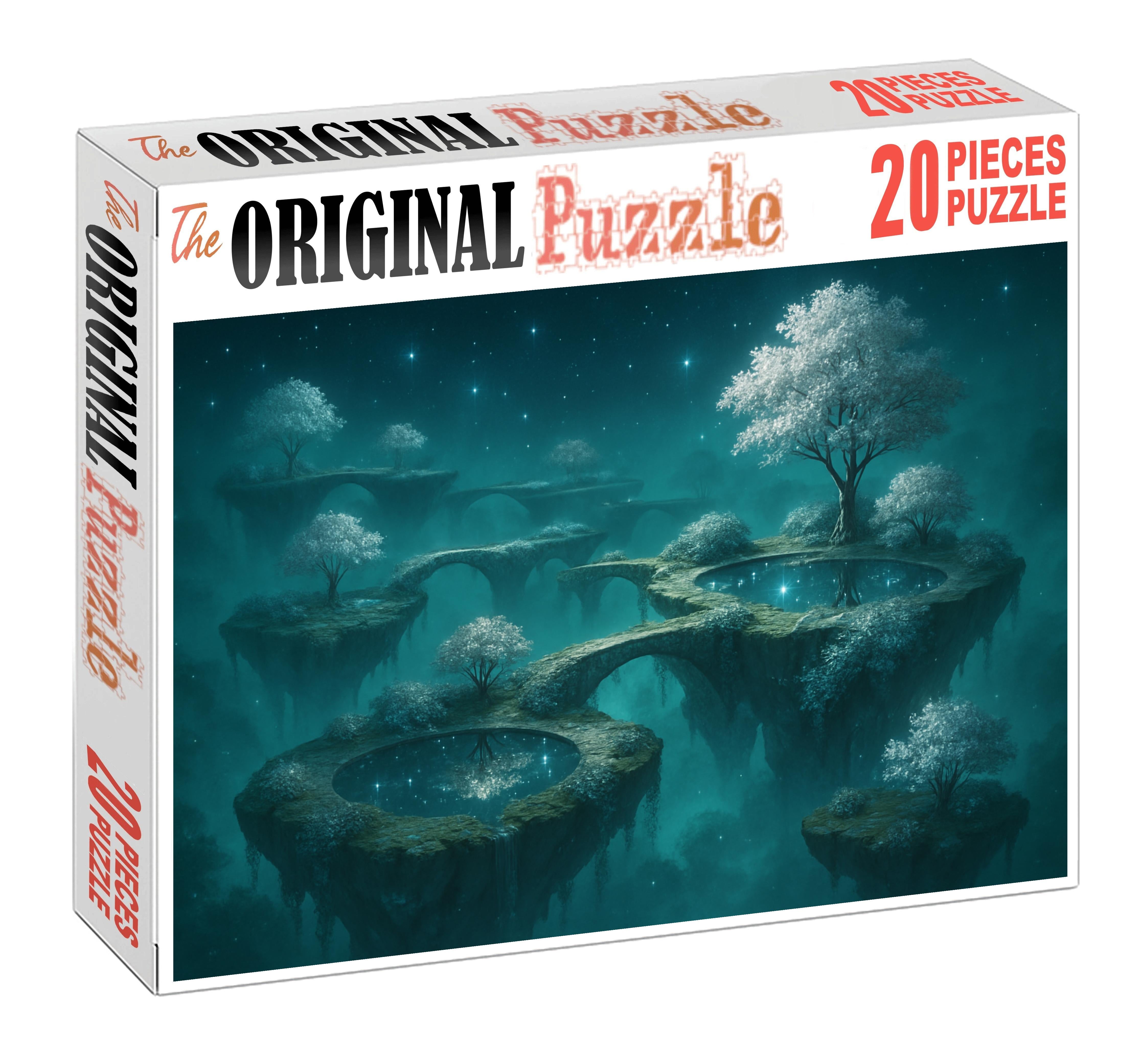 The Floating Gardens Of Mirrored Twilight Puzzle For Adults