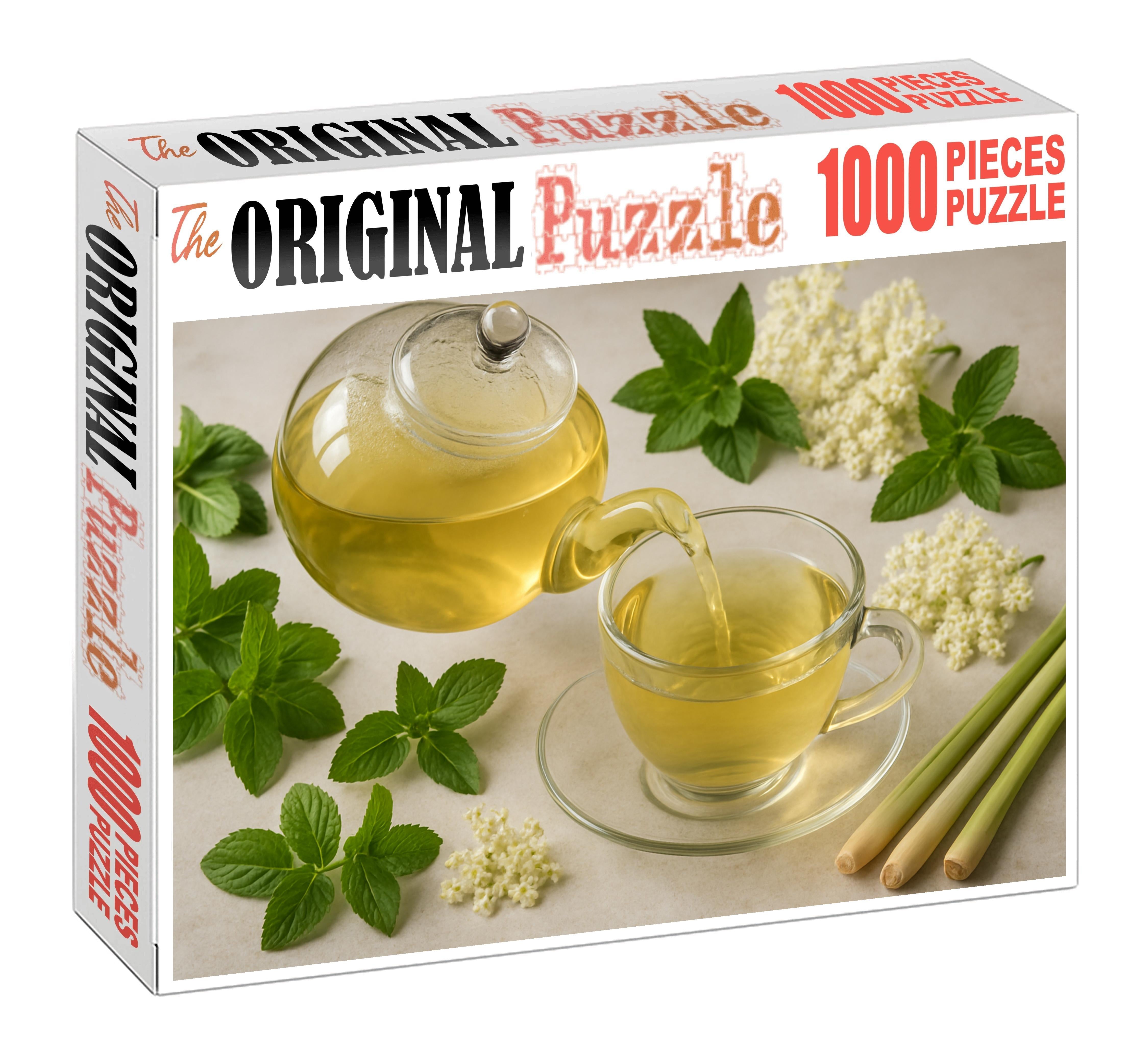 Meadow Breeze Herbal Infusion With Peppermint Lemongrass And Elderflower Easy Puzzles