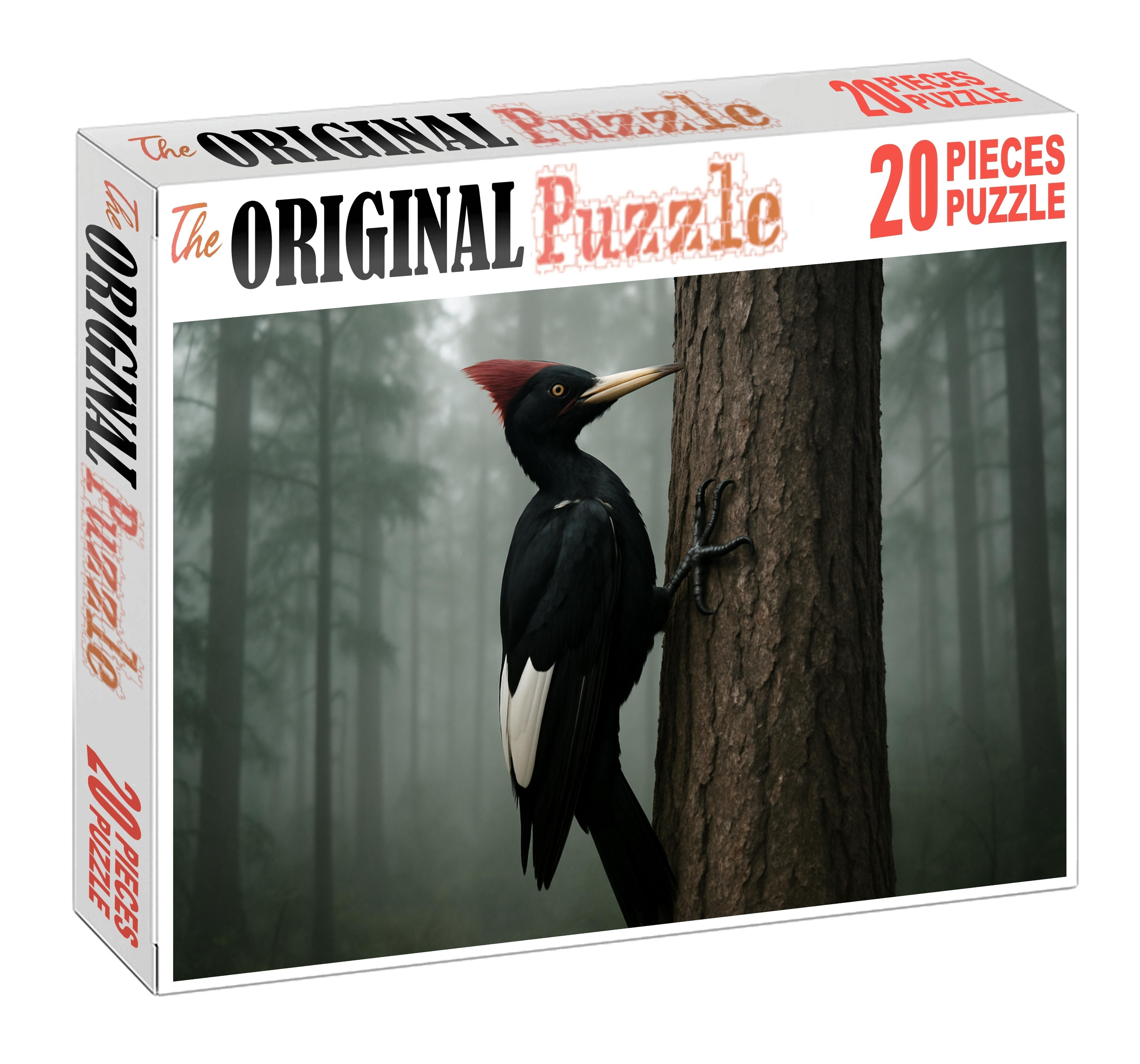 Ivory-billed Woodpecker Elusive Forest Giant Puzzle Fun