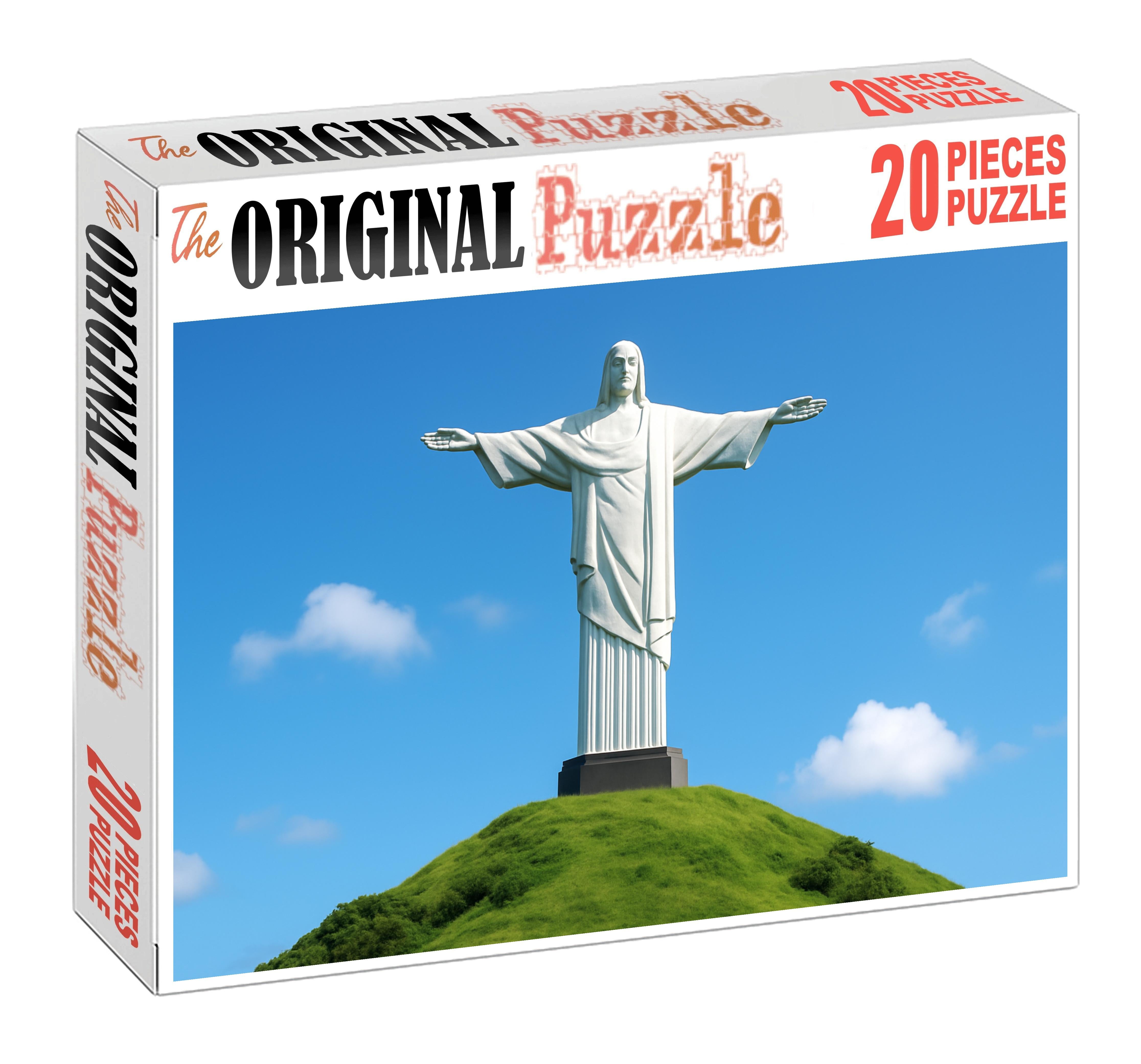 Christ The King Statue Overlooking Wiebodzin Poland Recognized By 6200 Worldwide As One Of The Tallest Statues Of Jesus Unique Puzzle Design