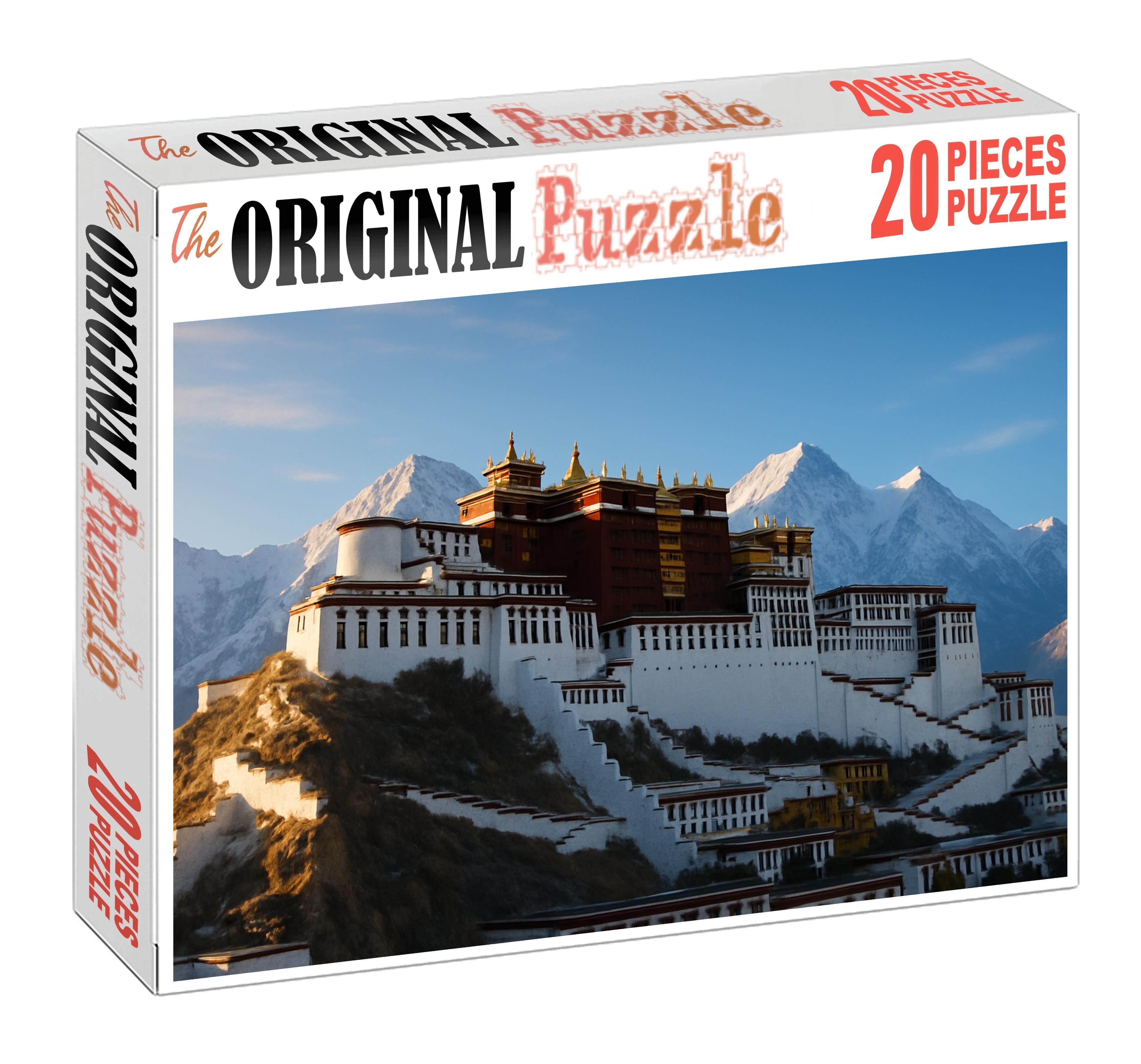 Potala Palace Lhasa Tibet Recognized By 7322 As A Majestic Fortress And Spiritual Hub Unique Puzzle Design