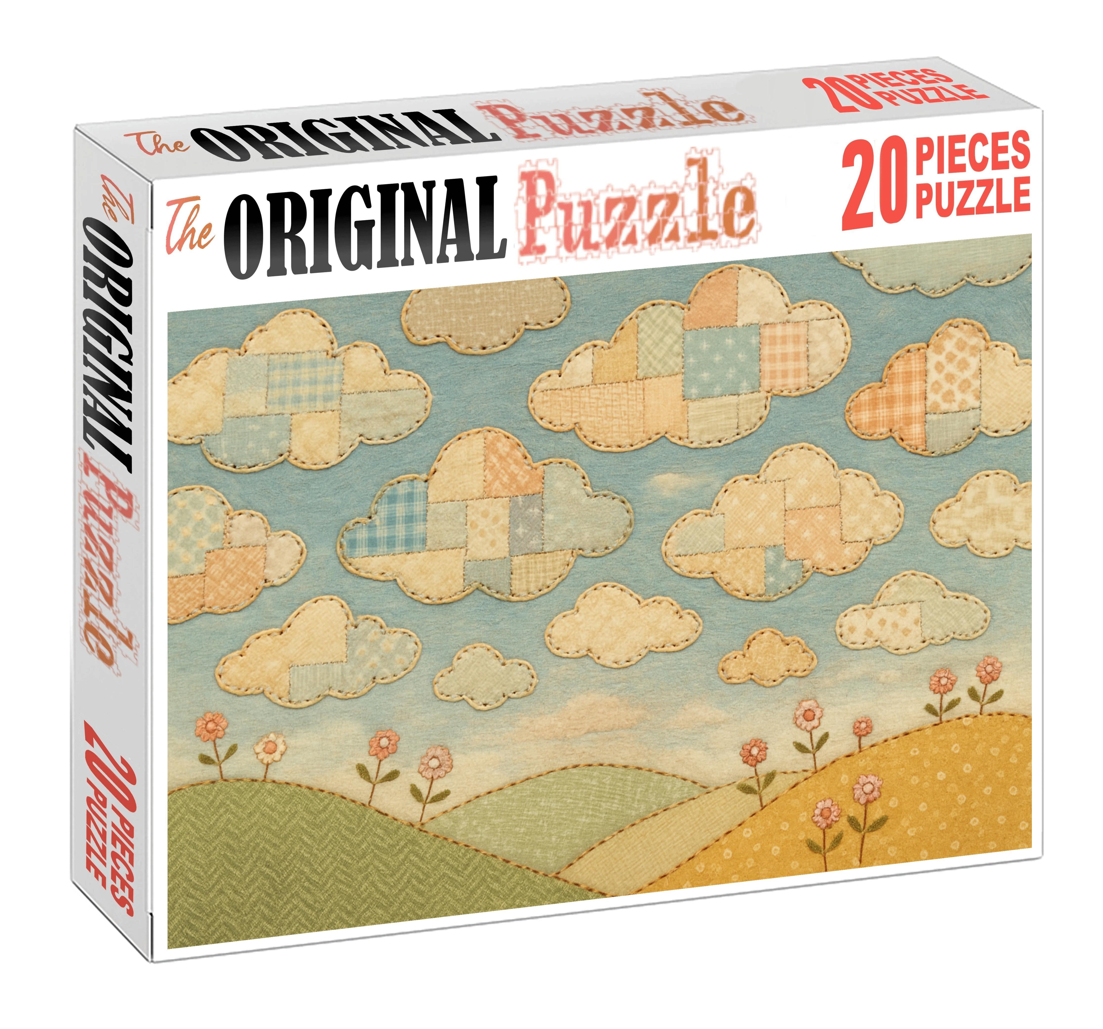 Patchwork Cloud Farm Puzzle Challenge