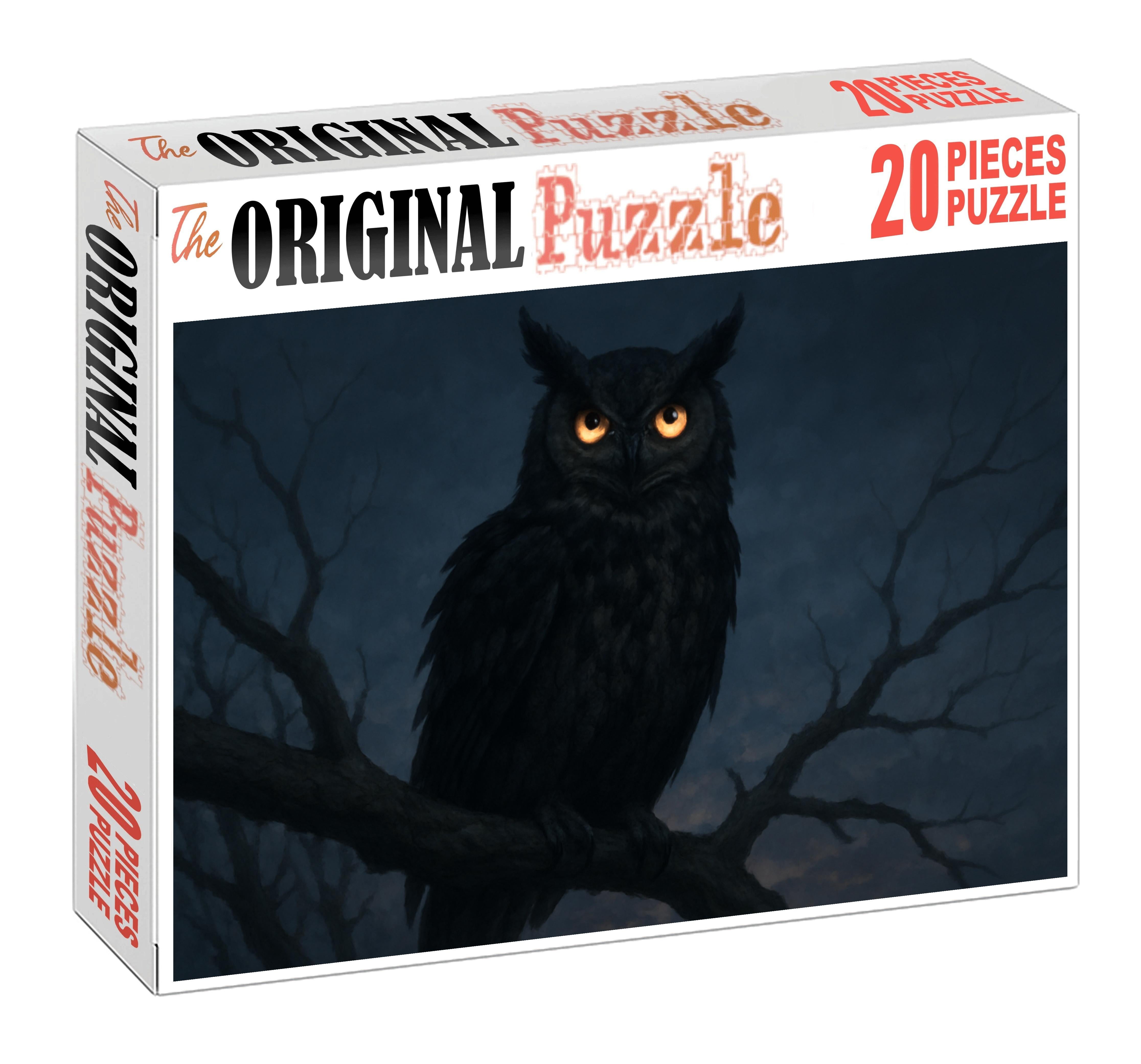 Duskrender Owl Silent Predator Of Twilight Woodlands Easy Puzzles