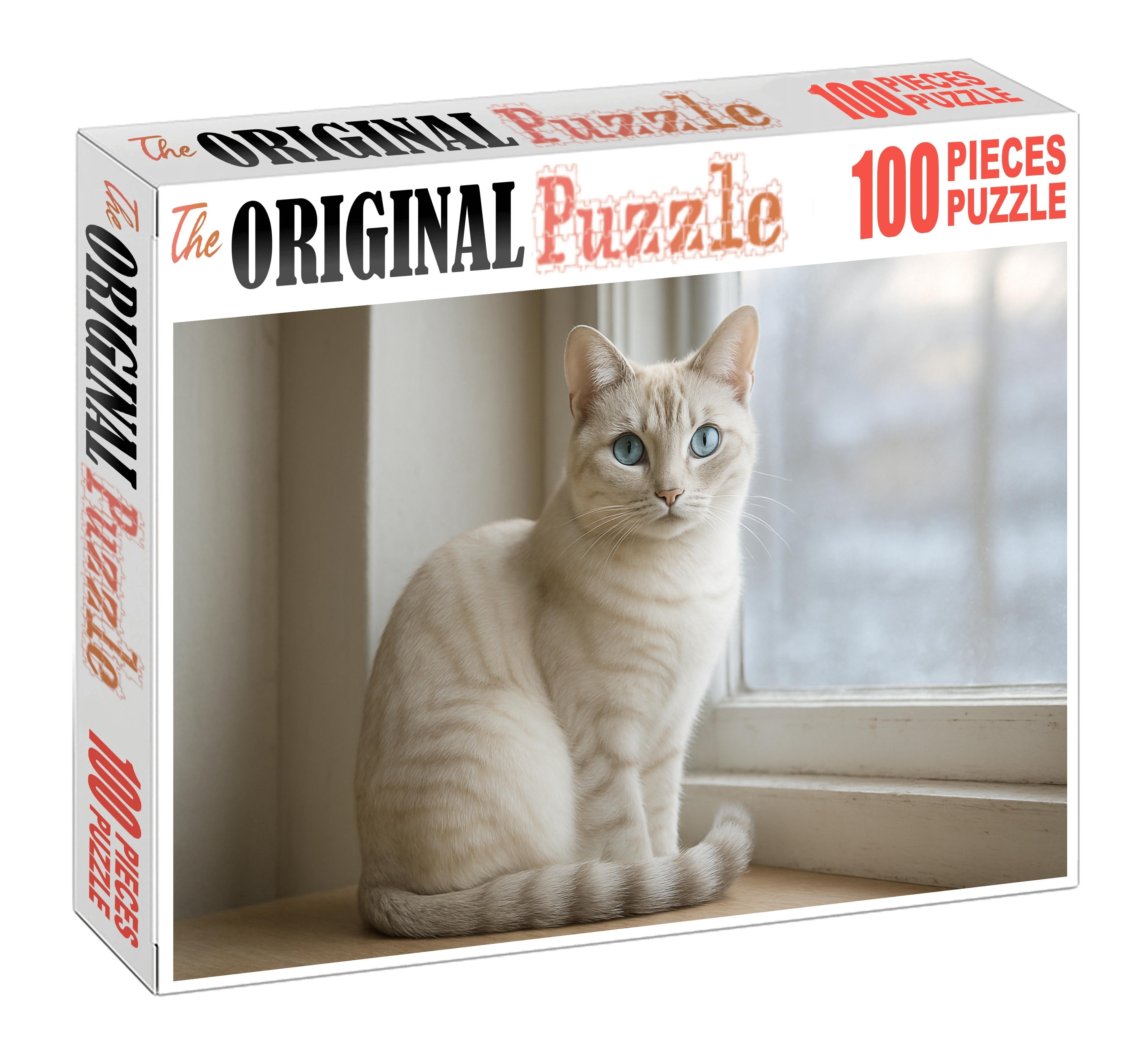 Frosted Lynx Point 50 Piece Puzzle