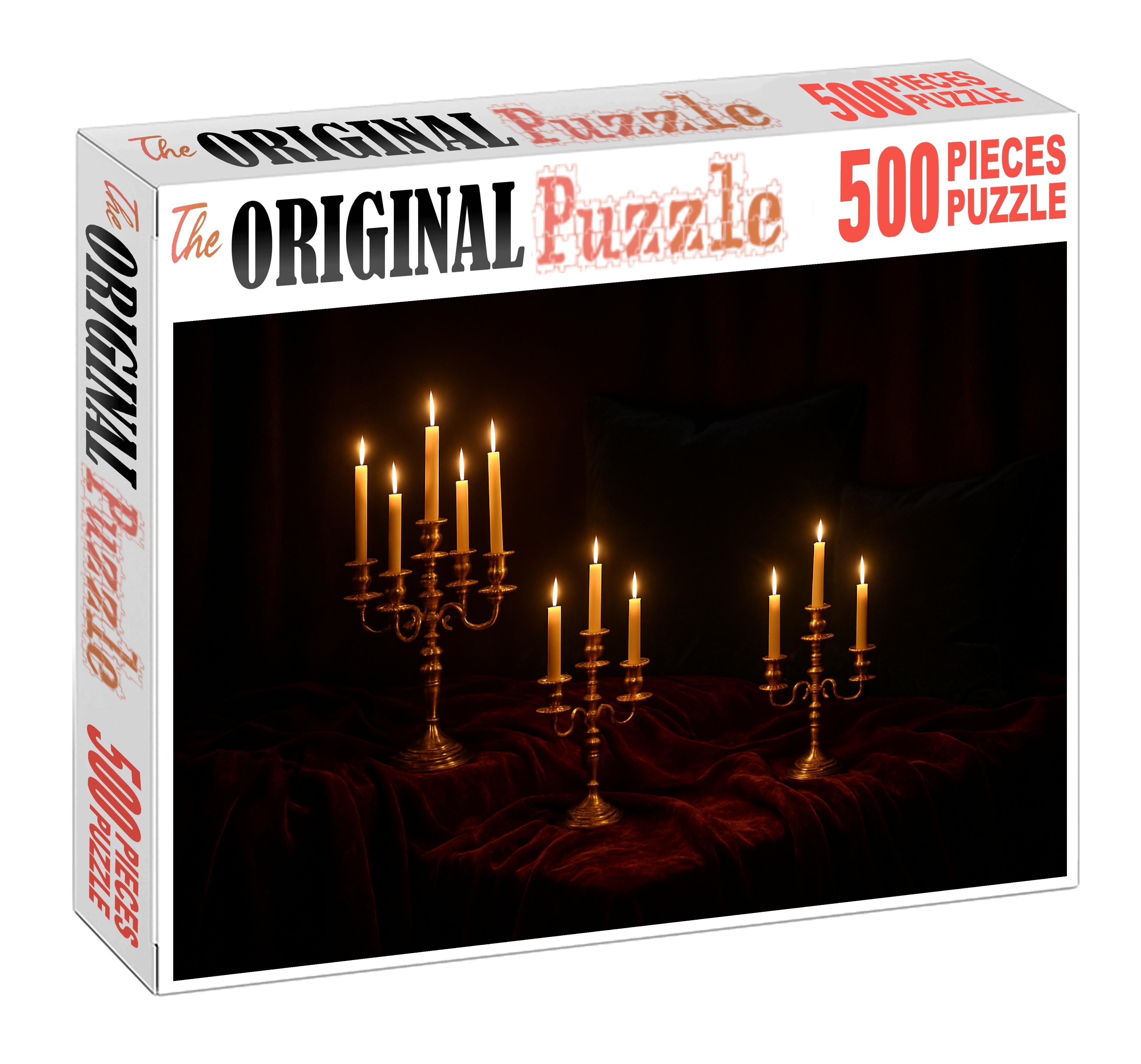 Velvet Night Gathering Custom Jigsaw Puzzle