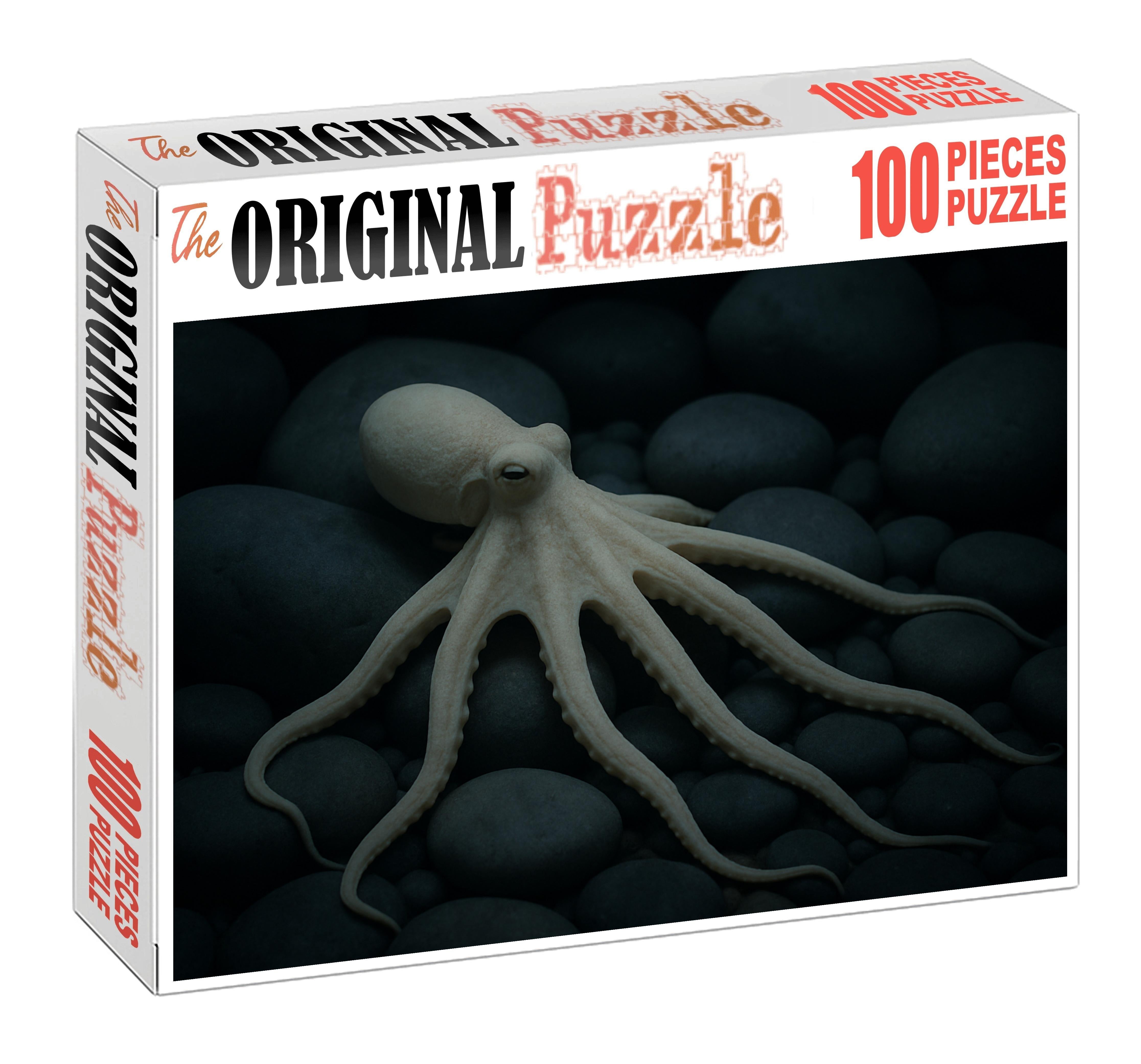 Ivory Tentacle Octopus Small Cephalopod With Long Slender Arms And Pale Coloration Easy Puzzles