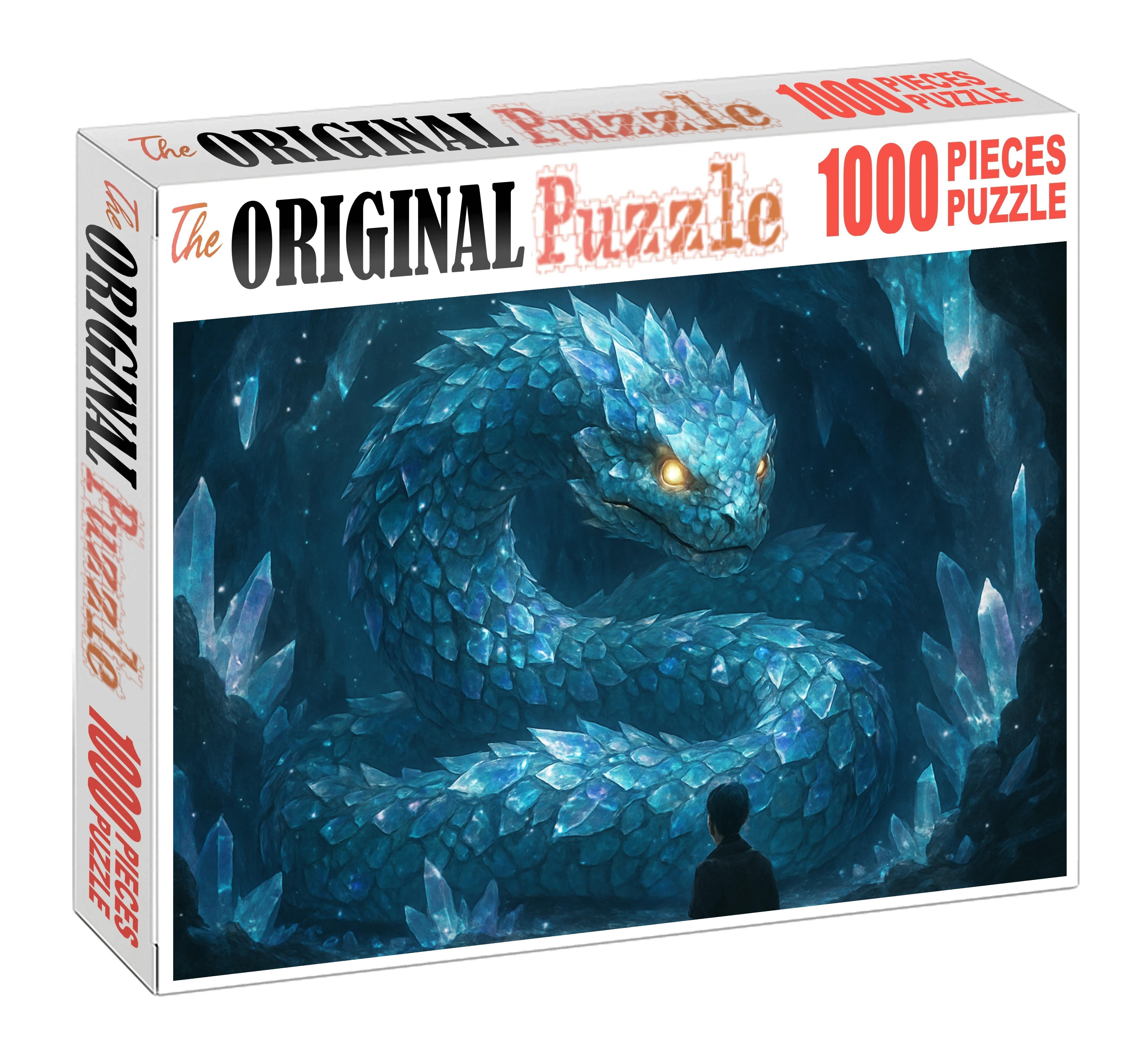 Crystal Maw Basilisk Luminous Predator With Shattered Prism Scales Easy Puzzles