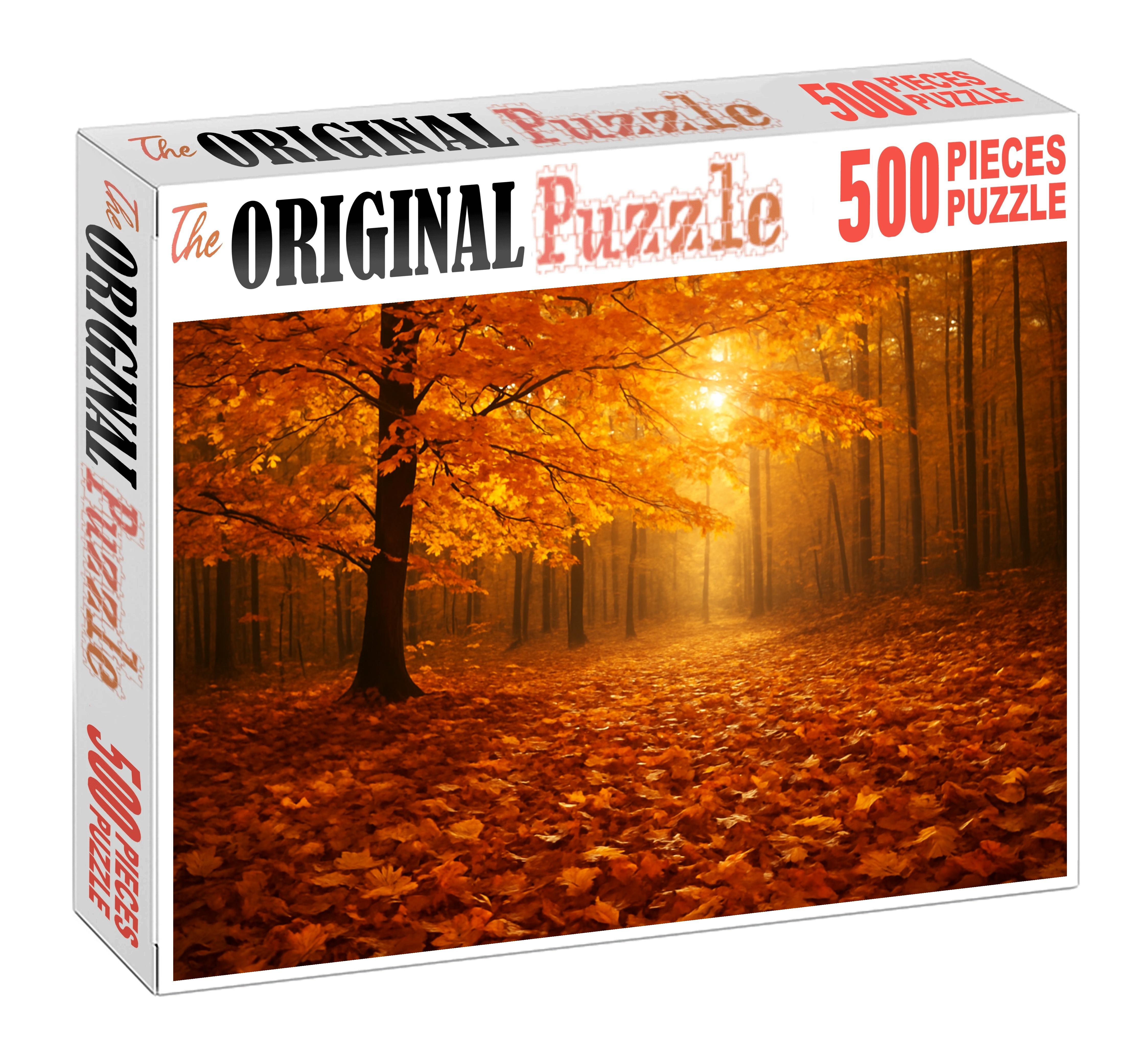 Golden Autumn Meadowwood Puzzle Collection