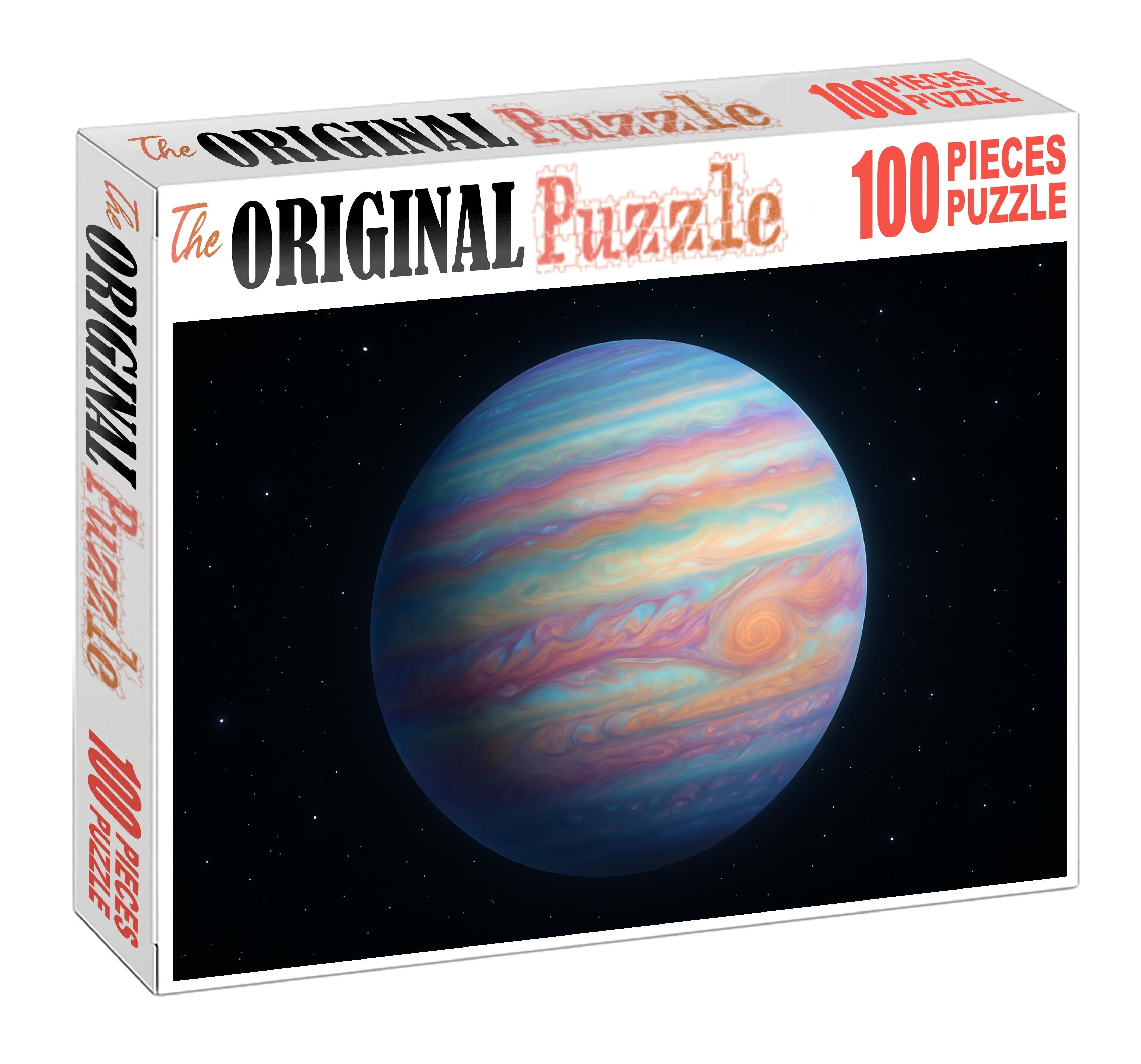 Iridescent Gas Sphere Unique Puzzle Design